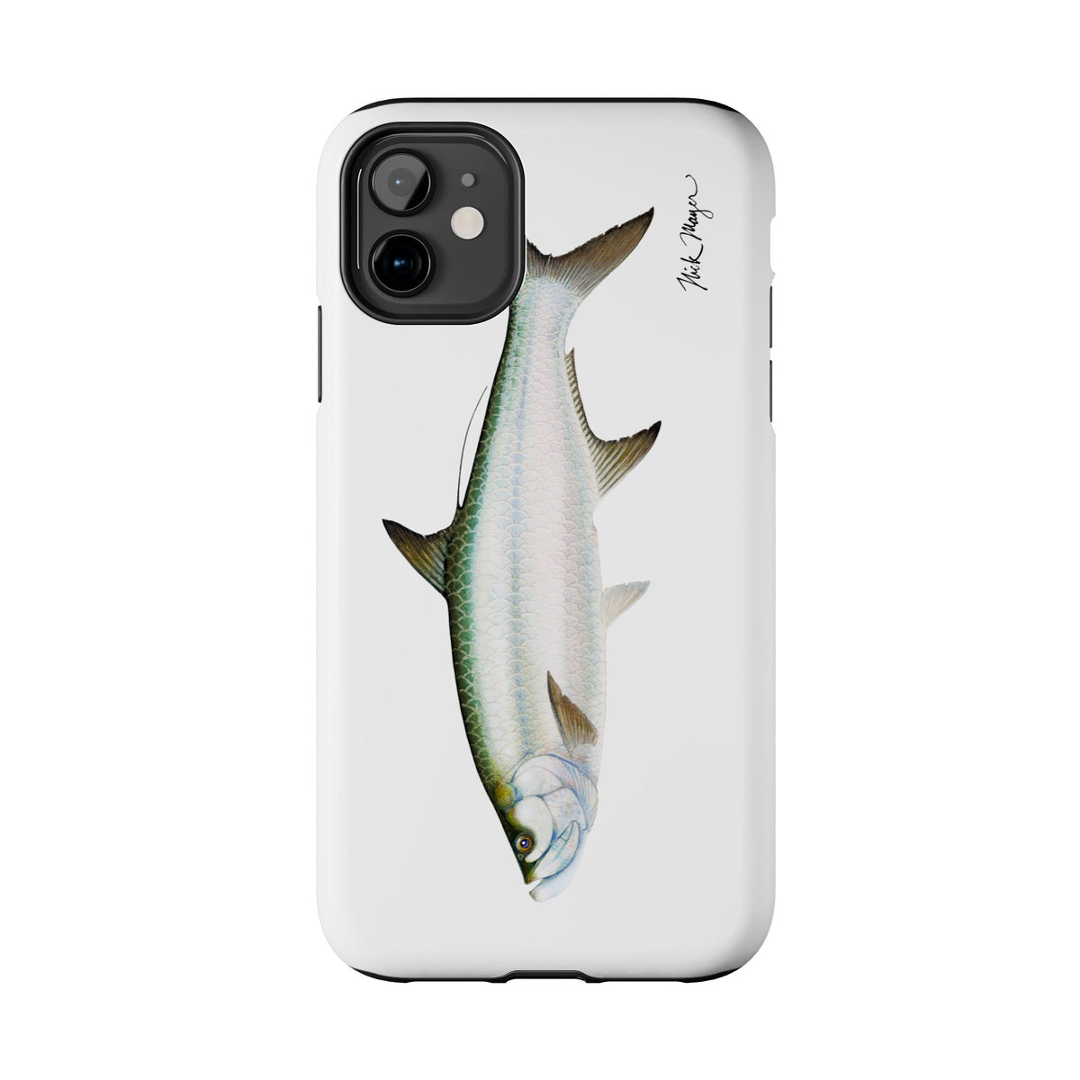 Tarpon White Phone Case (iPhone) Printify