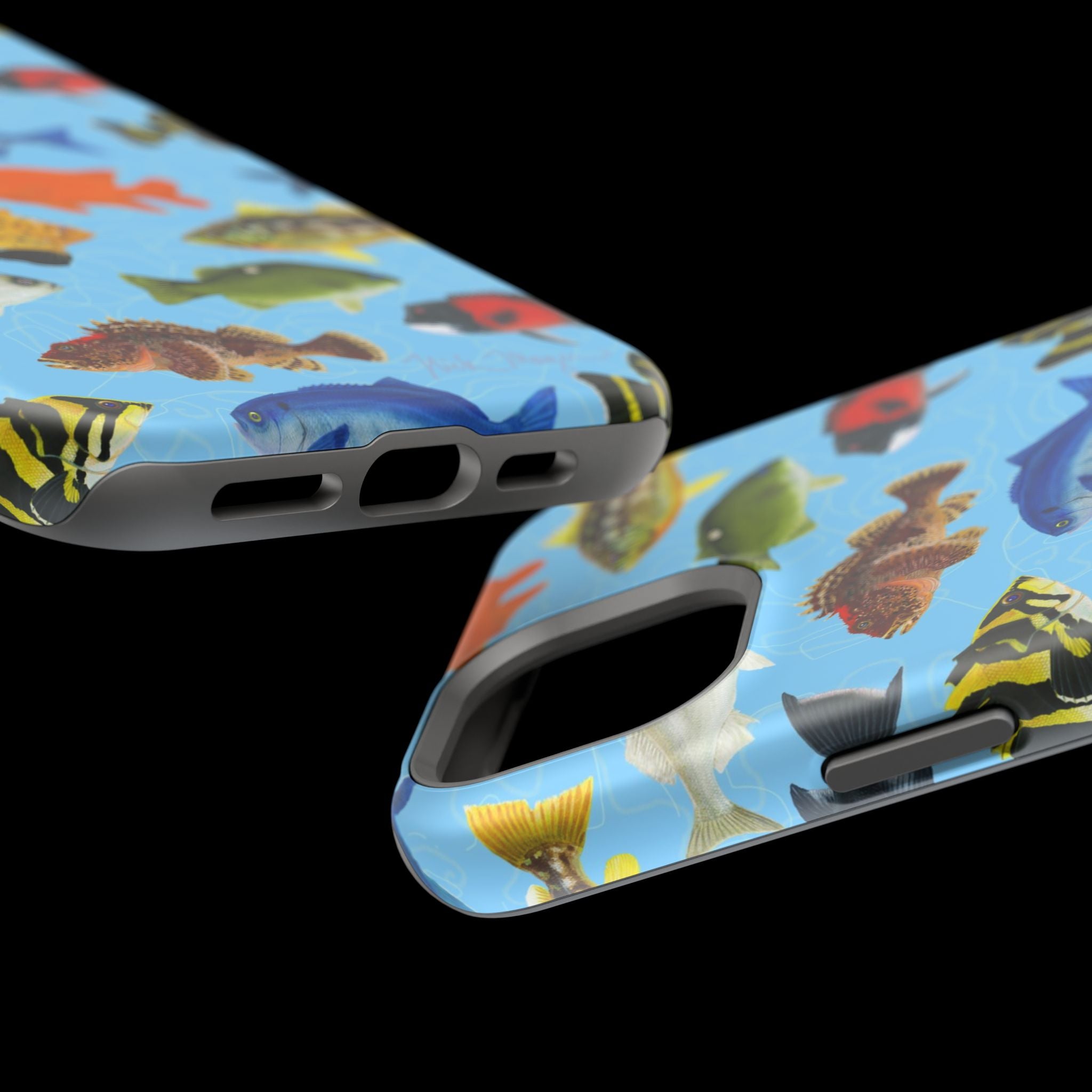 California Fish Blue MagSafe iPhone Case