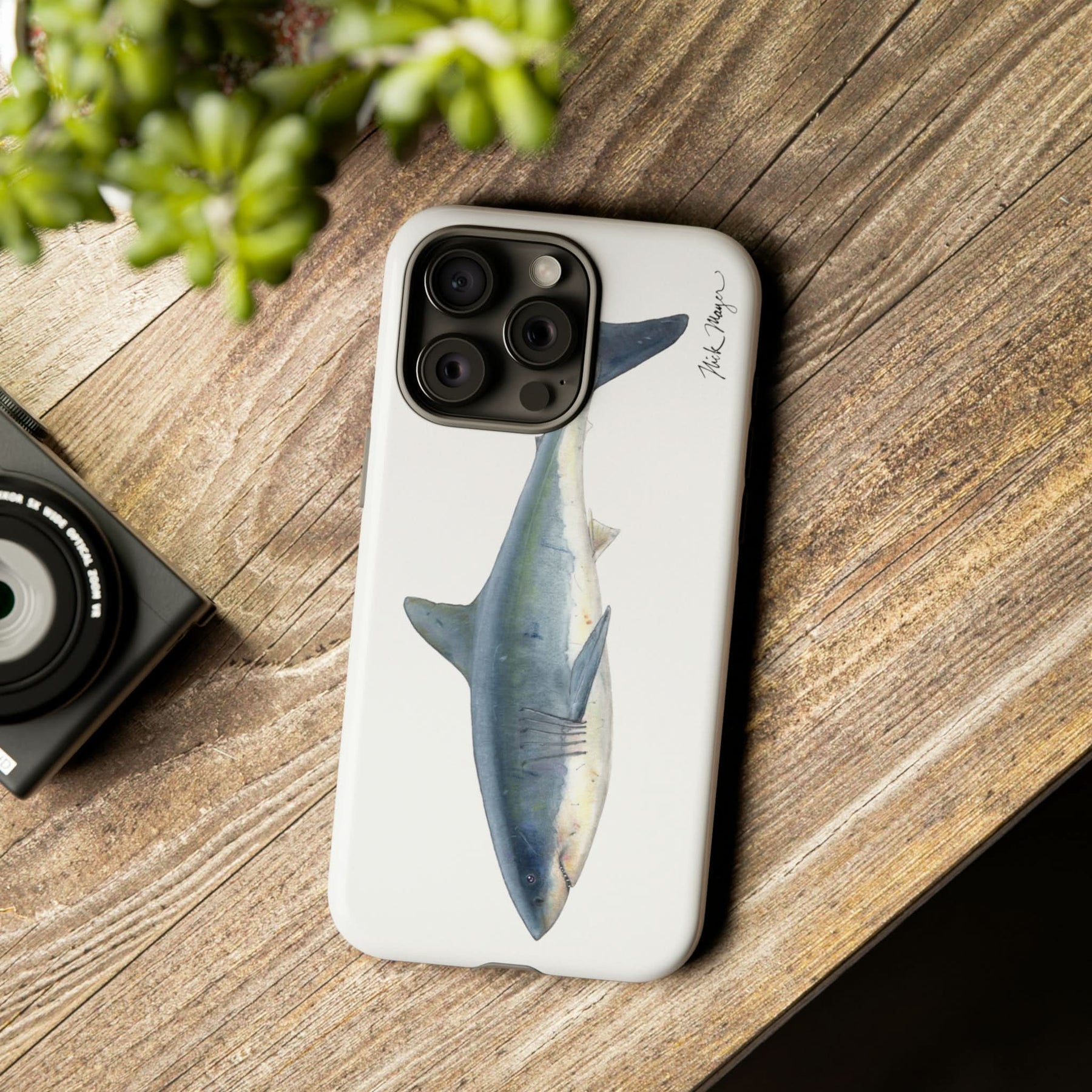 Great White Shark iPhone 15 Case
