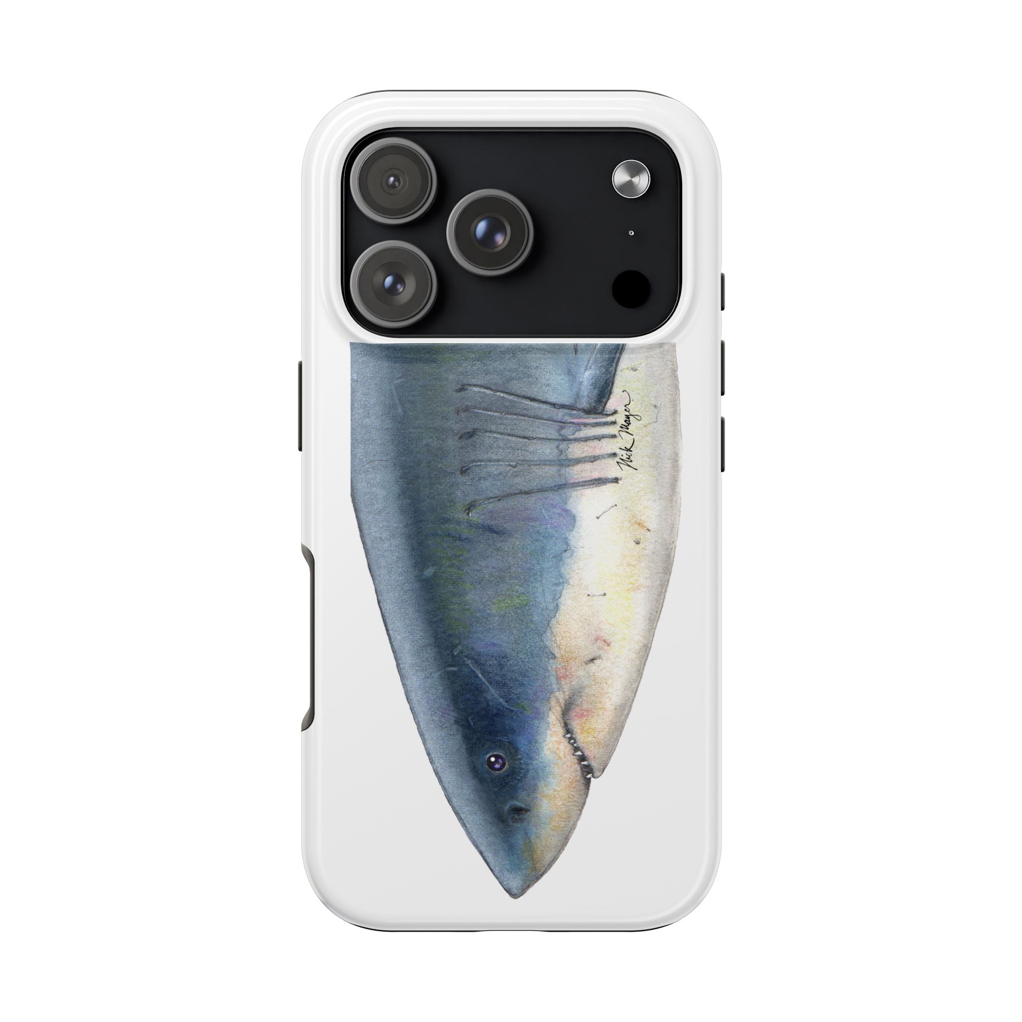 Great White Shark Face Phone Case (iPhone)