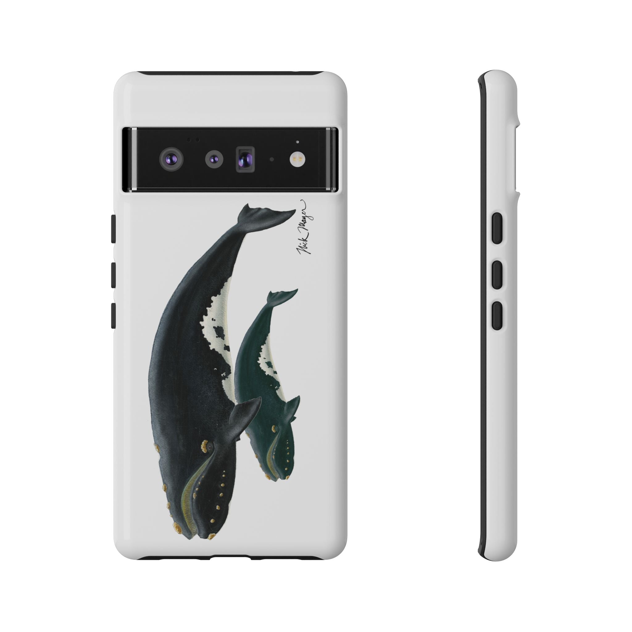 Mother & Calf Right Whale Phone Case (Samsung)