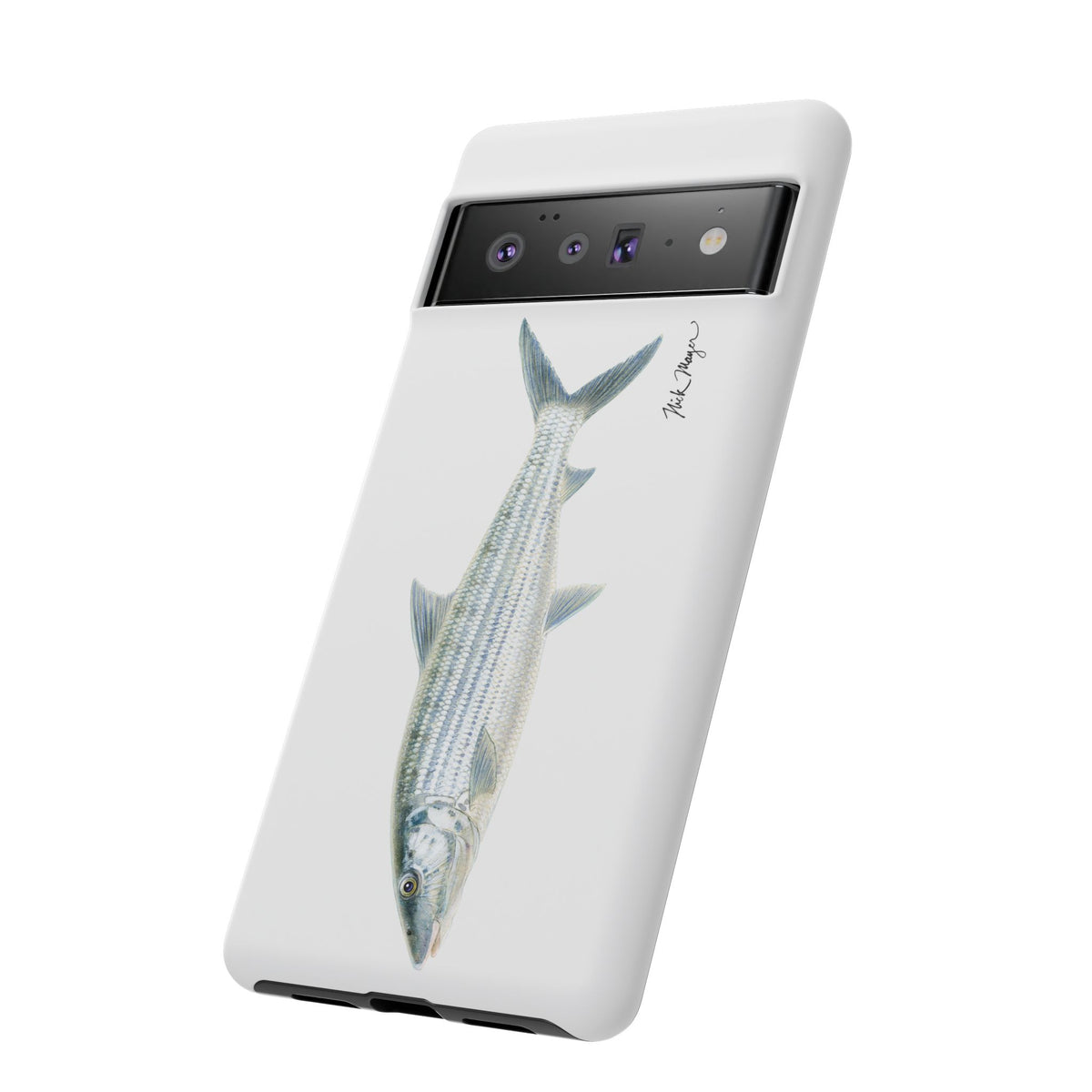 Bonefish White Phone Case (Samsung) Printify