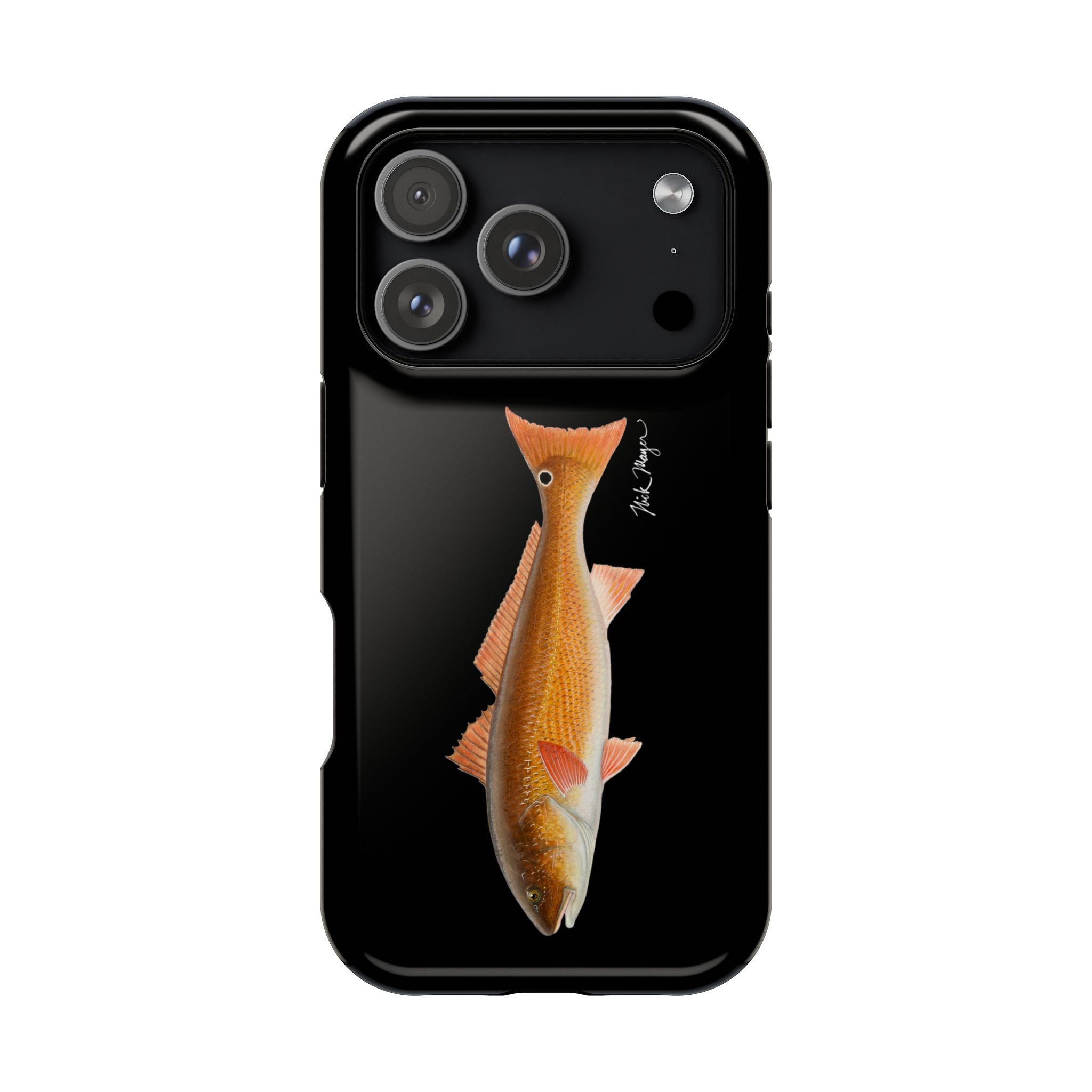 Redfish MagSafe Black iPhone Case