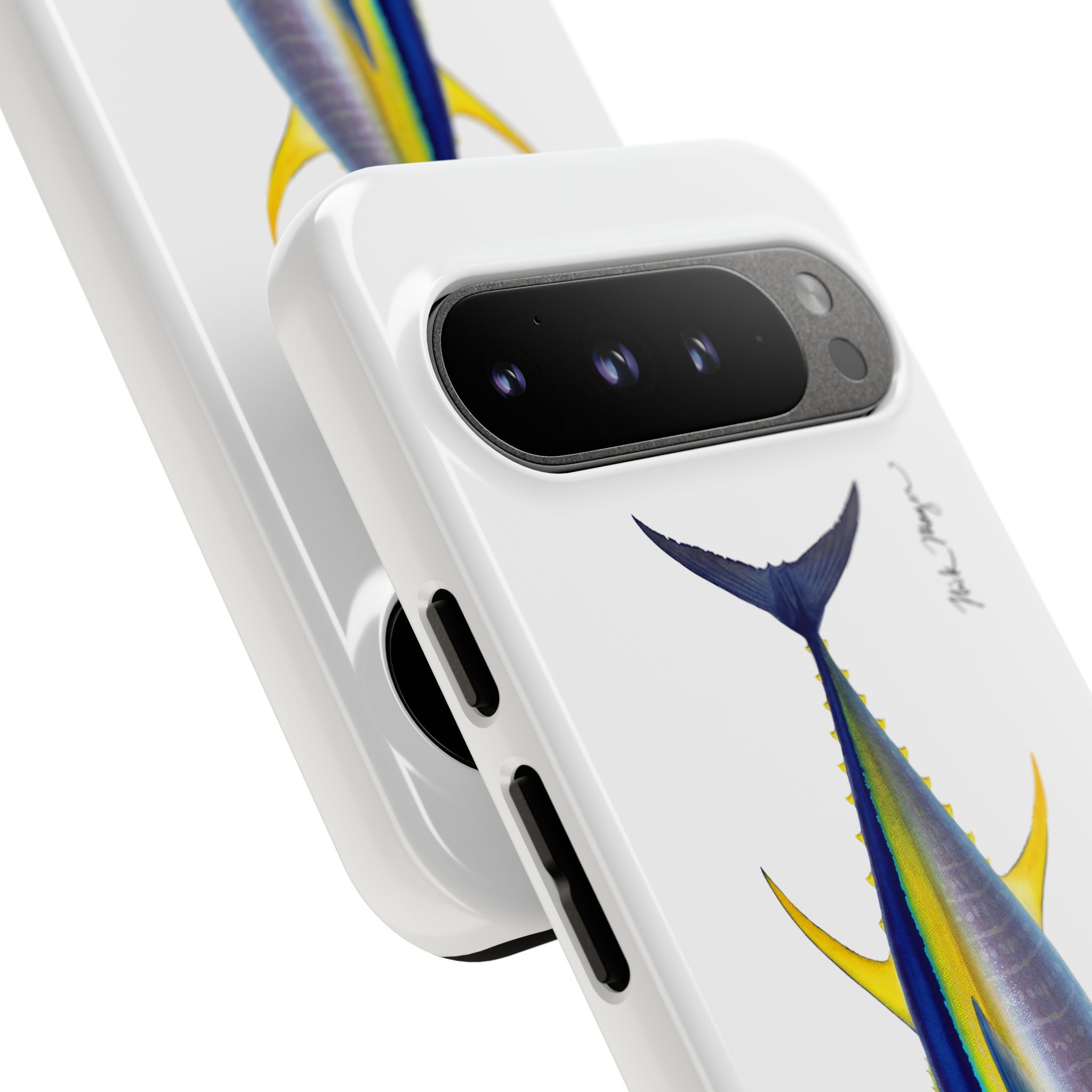 Yellowfin Tuna White Phone Case (Samsung)