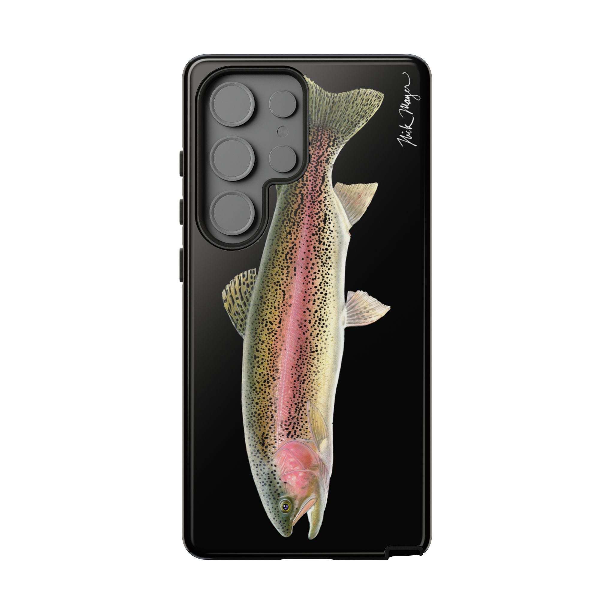 Rainbow Trout Black Phone Case (Samsung)