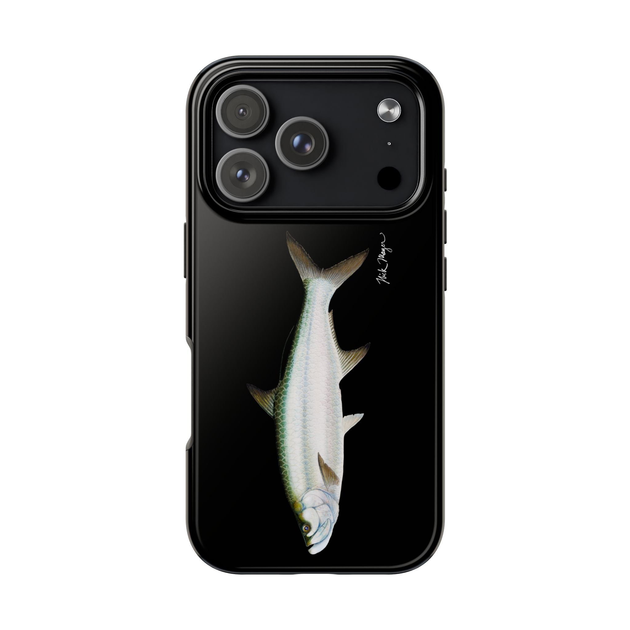 Tarpon Black Phone Case (iPhone)