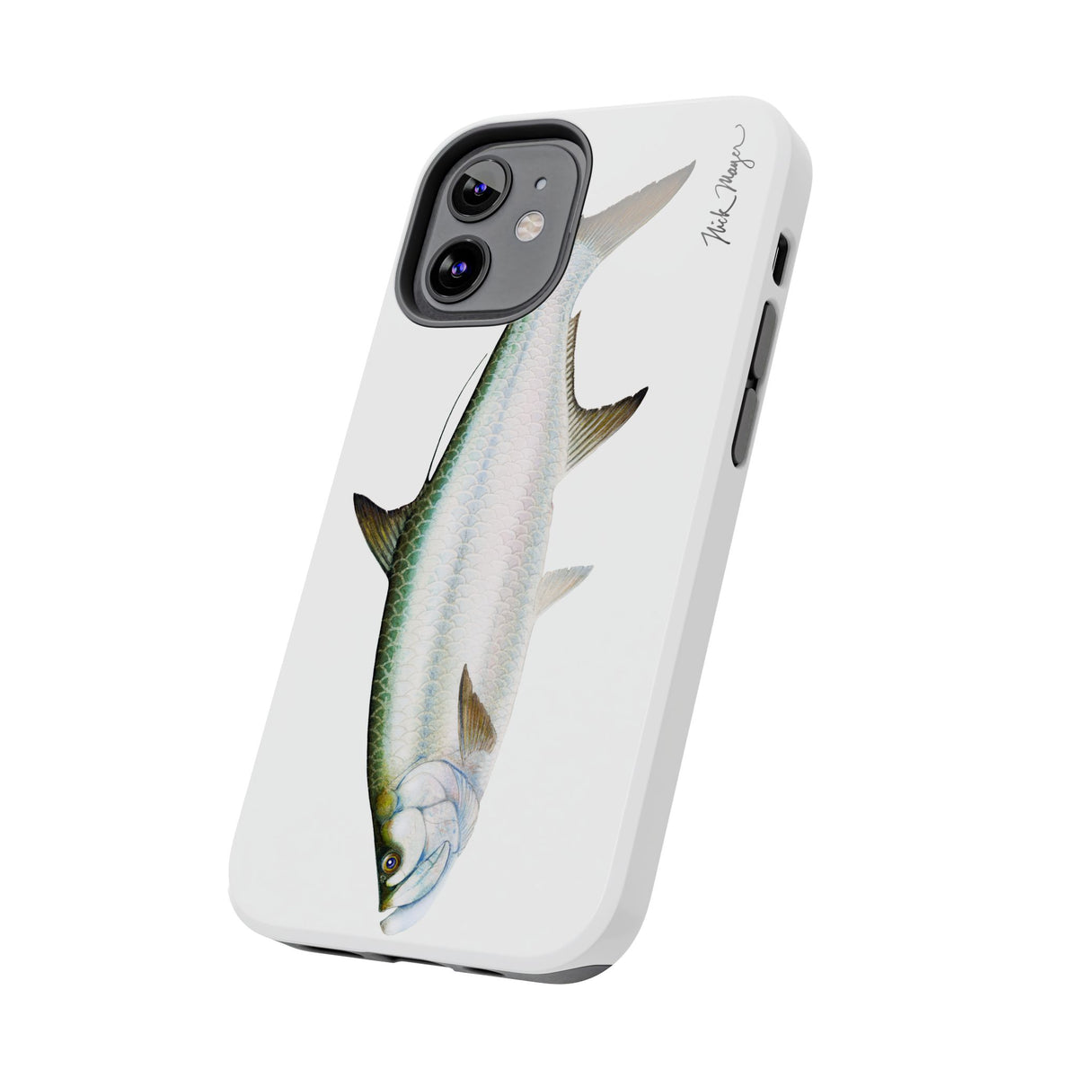 Tarpon White Phone Case (iPhone) Printify