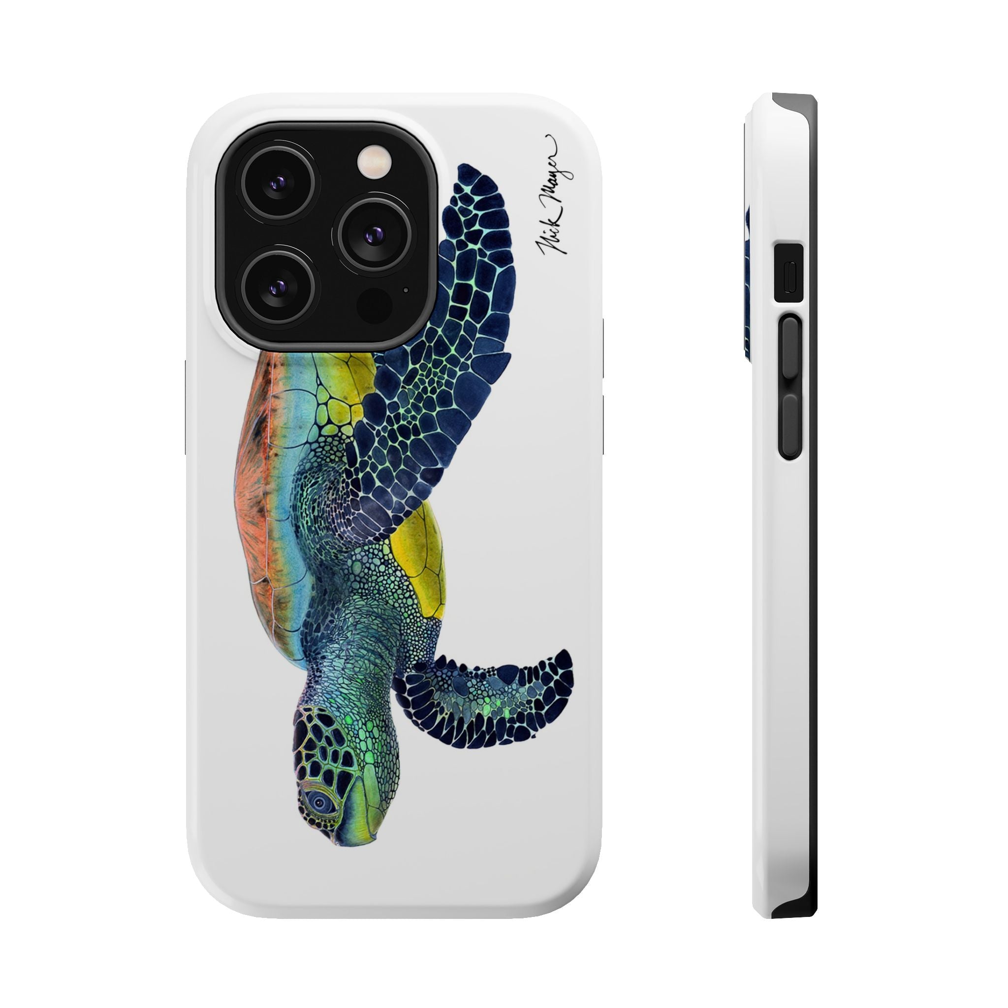 Green Sea Turtle II MagSafe iPhone Case