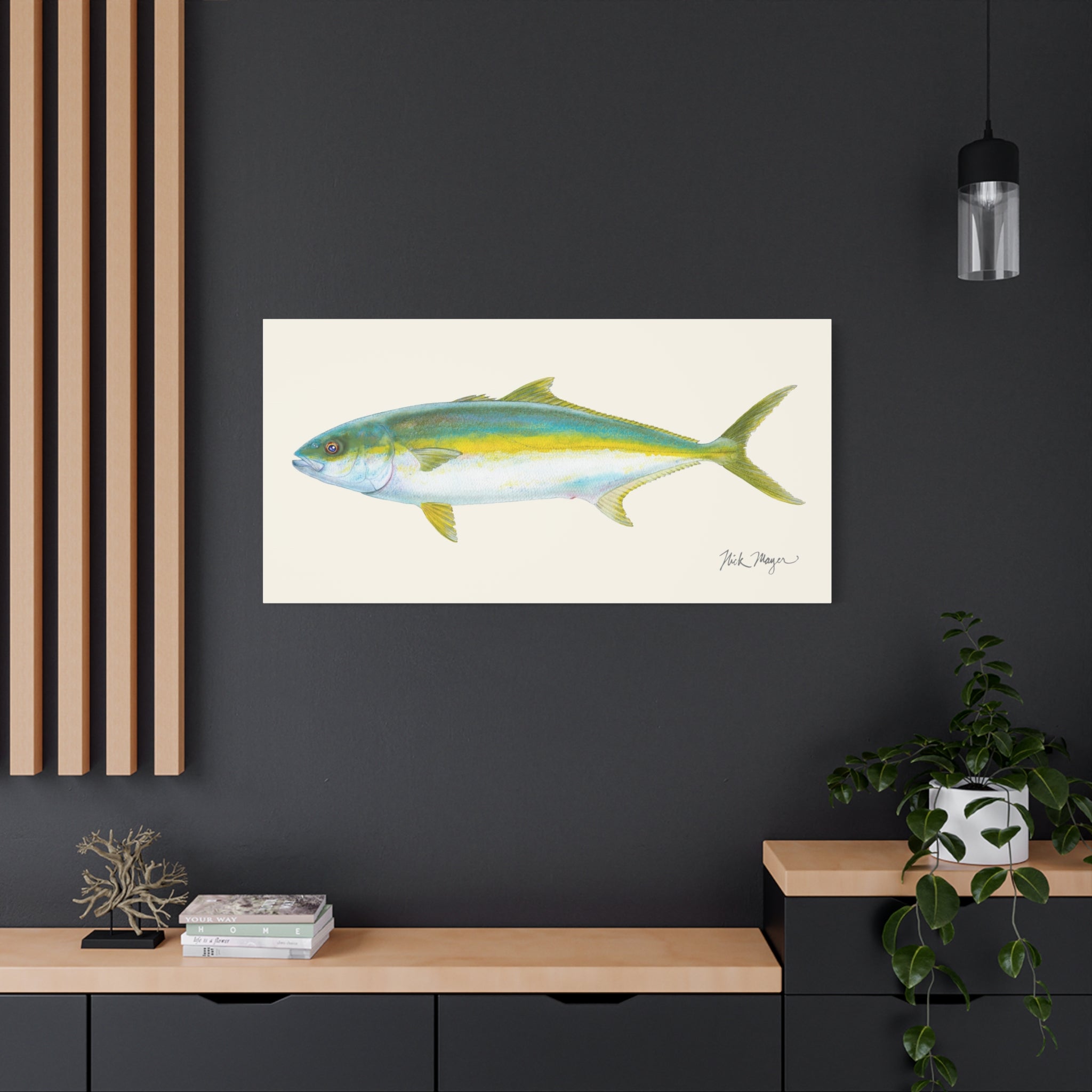 Yellowtail I Canvas Print