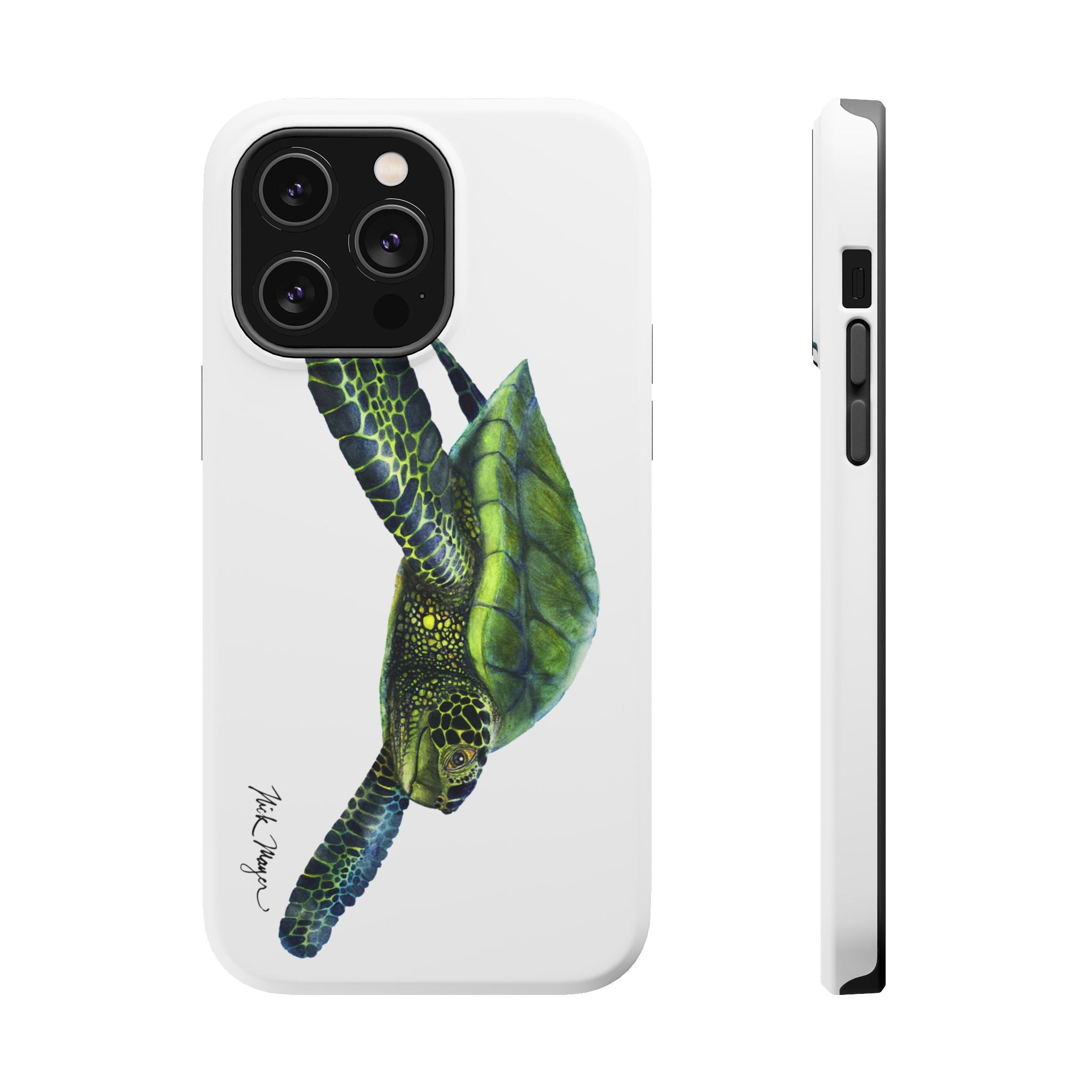Green Sea Turtle MagSafe iPhone Case