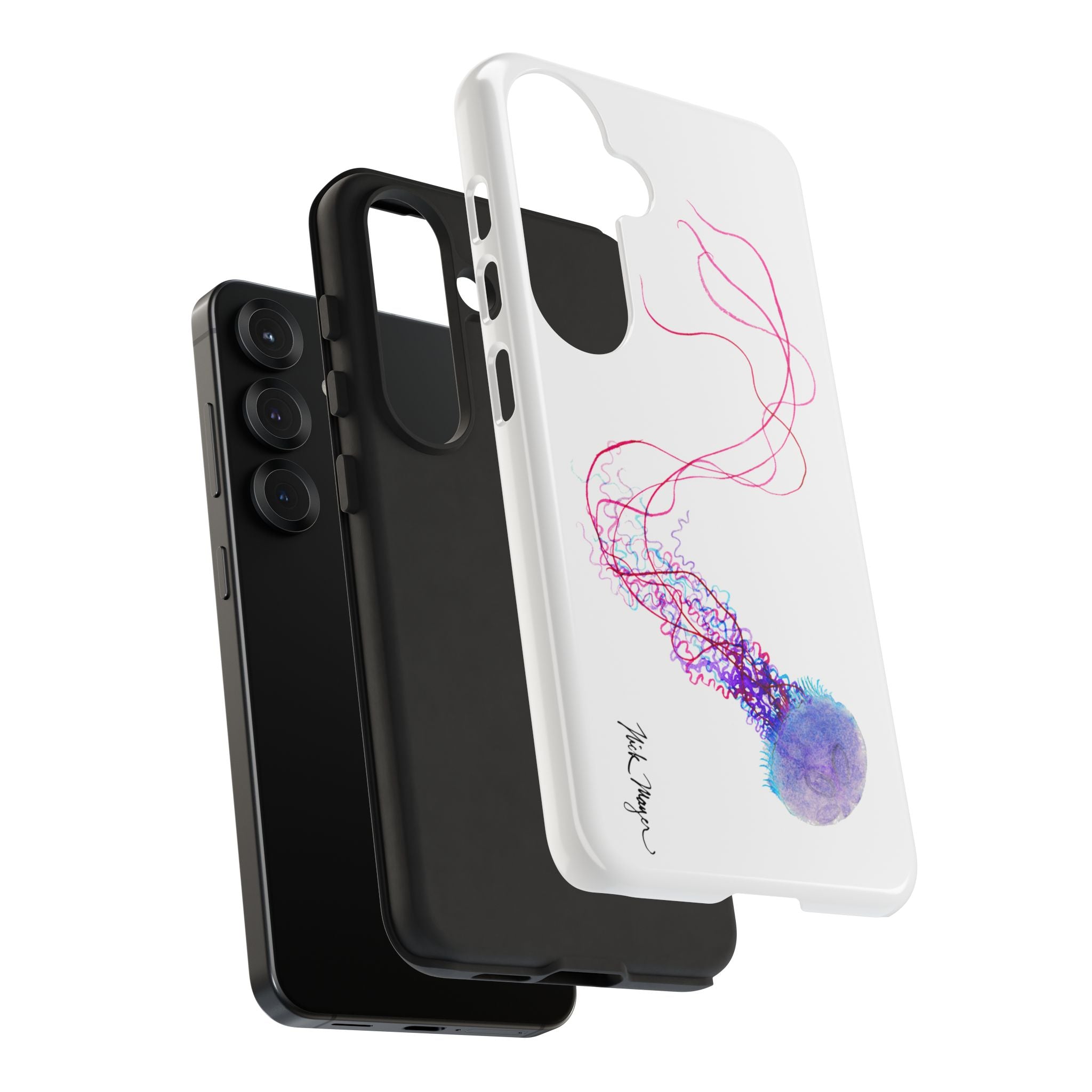 Purple Jellyfish I Phone Case (Samsung)