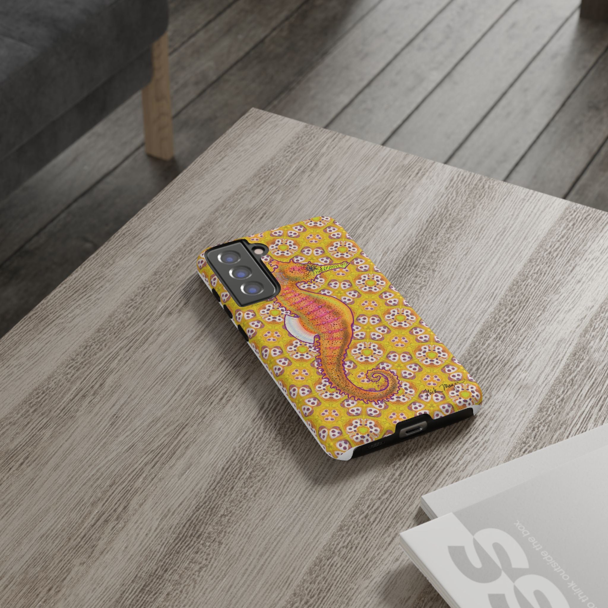 Psychedelic Seahorse Phone Case (Samsung) Printify