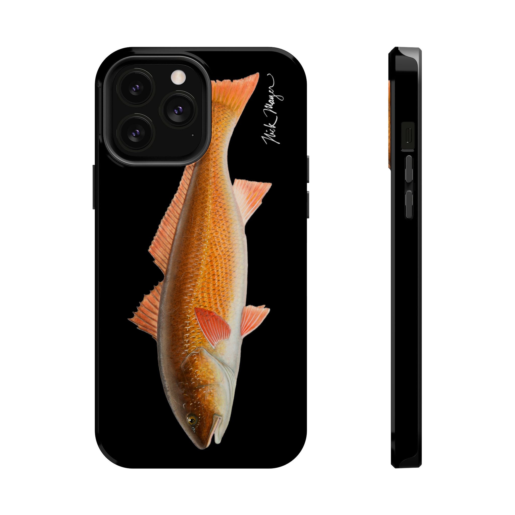 Redfish MagSafe Black iPhone Case