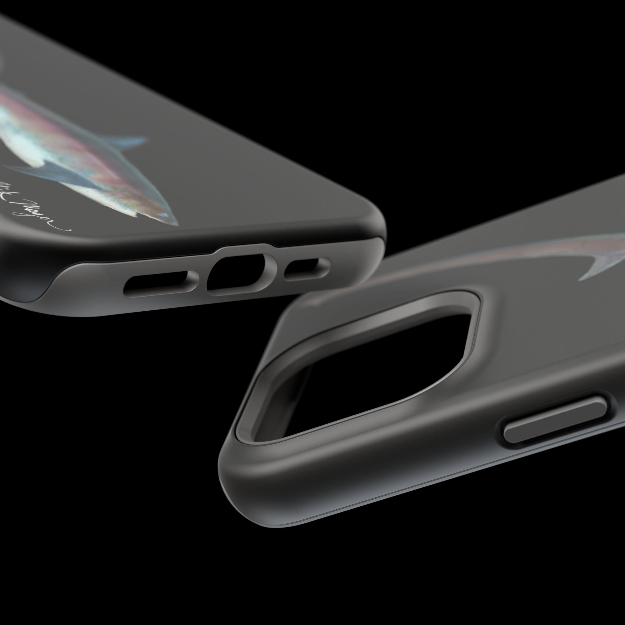 Thresher Shark MagSafe Black iPhone Case