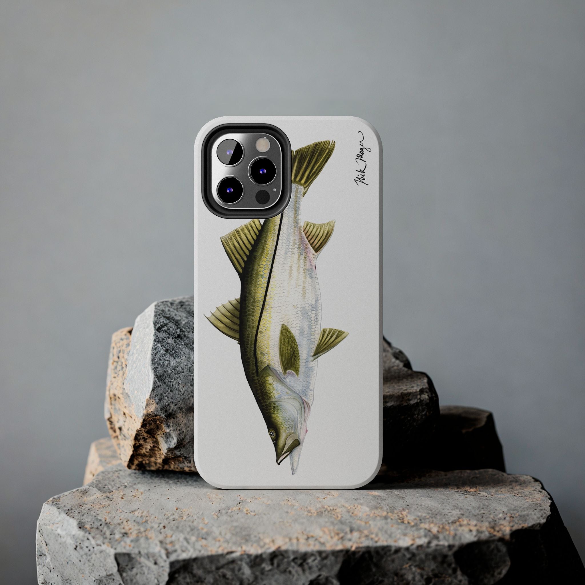 Snook White Phone Case (iPhone)