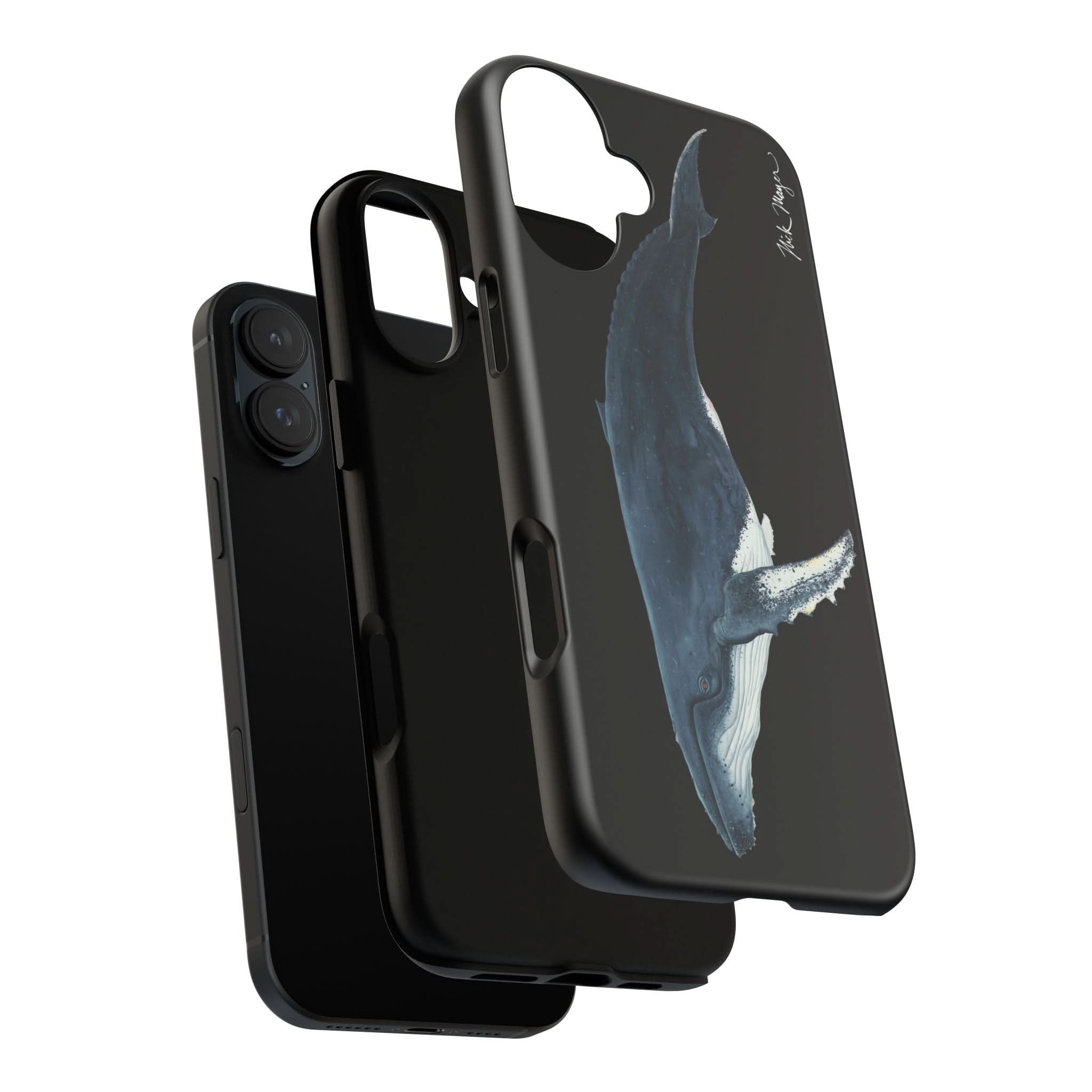 Humpback Black Phone Case (iPhone 16 & Samsung)