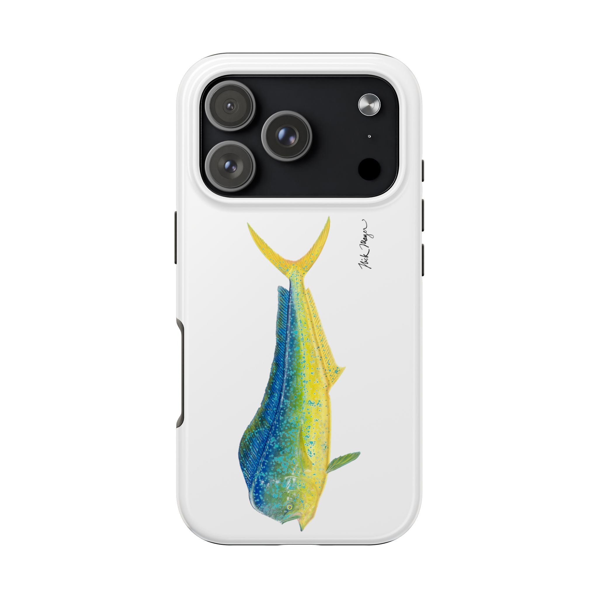 Bull Mahi White Phone Case (iPhone)