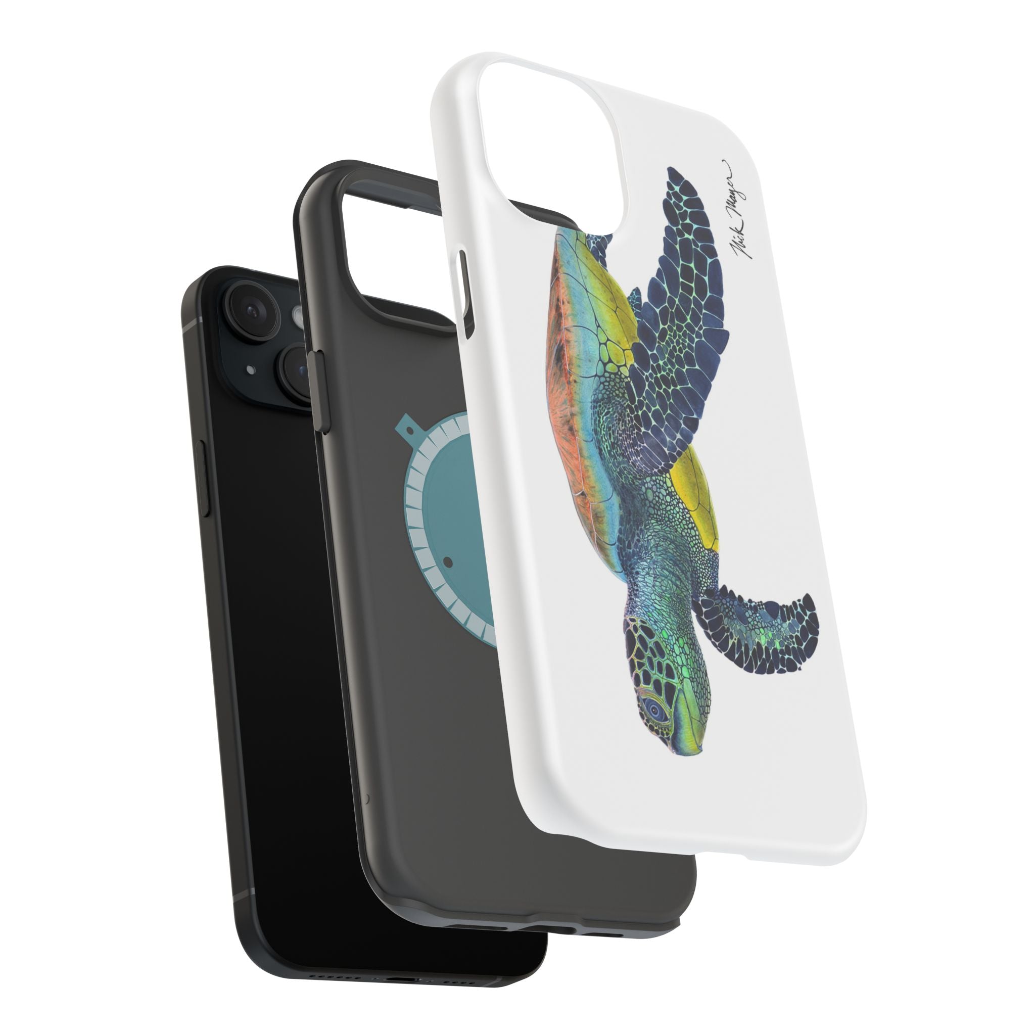 Green Sea Turtle II MagSafe iPhone Case