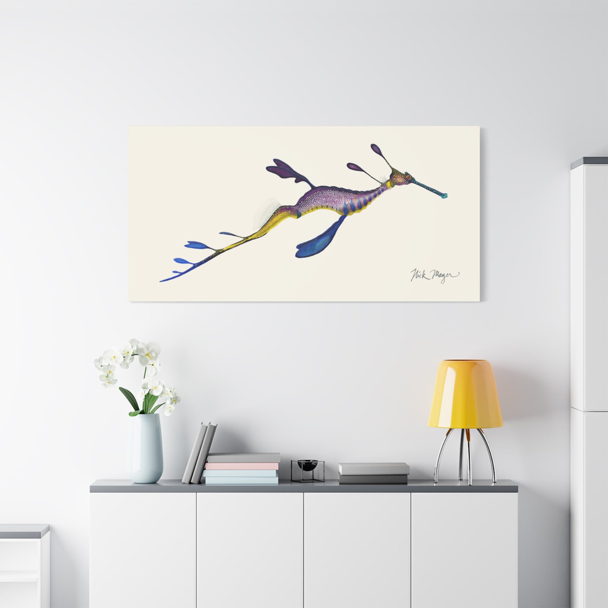 Weedy Sea Dragon Canvas Print
