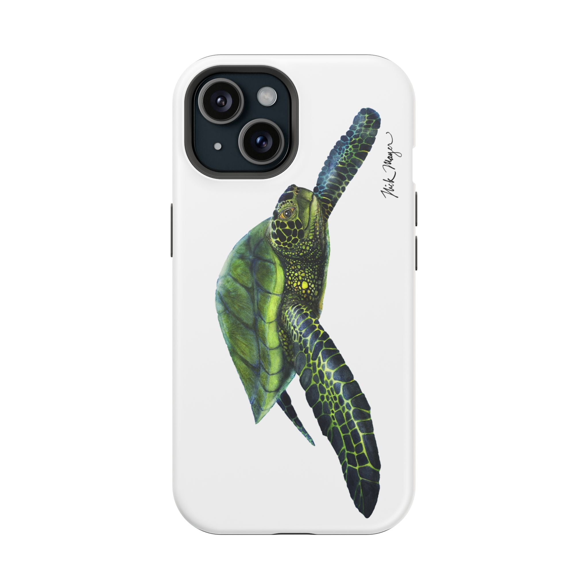 Green Sea Turtle MagSafe iPhone Case