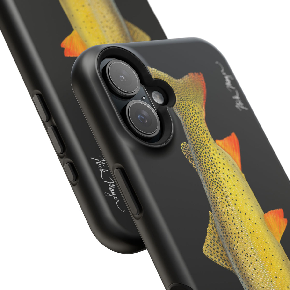 Cutthroat Trout 1 Black MagSafe iPhone Case Printify