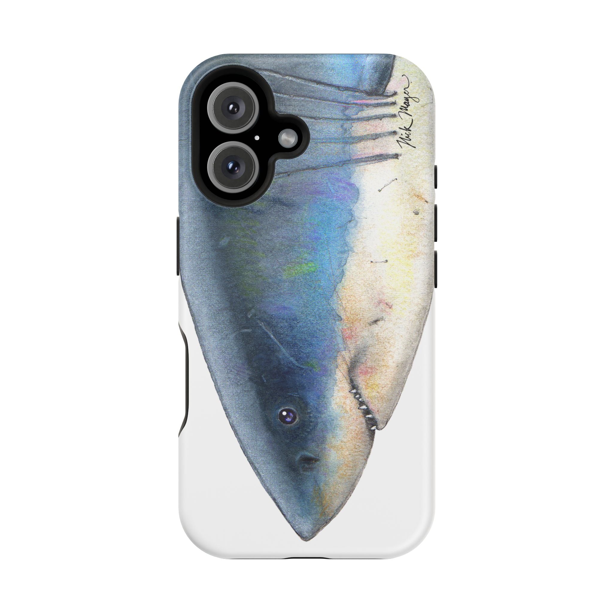 Great White Shark Face MagSafe iPhone Case