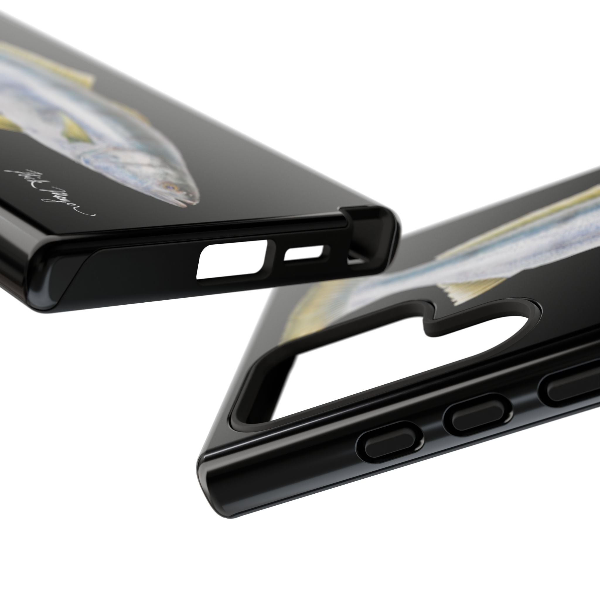 White Sea Bass Phone Case (Samsung) - black