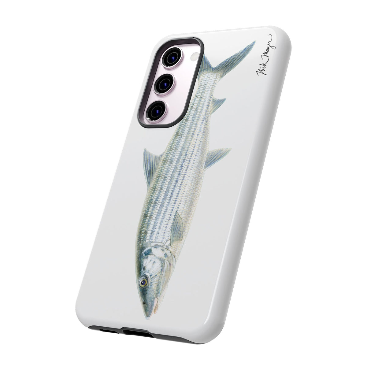 Bonefish White Phone Case (Samsung) Printify