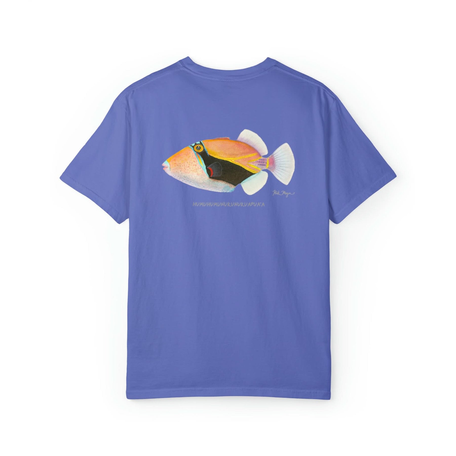 Humuhumu Premium Front & Back Comfort Colors Tee
