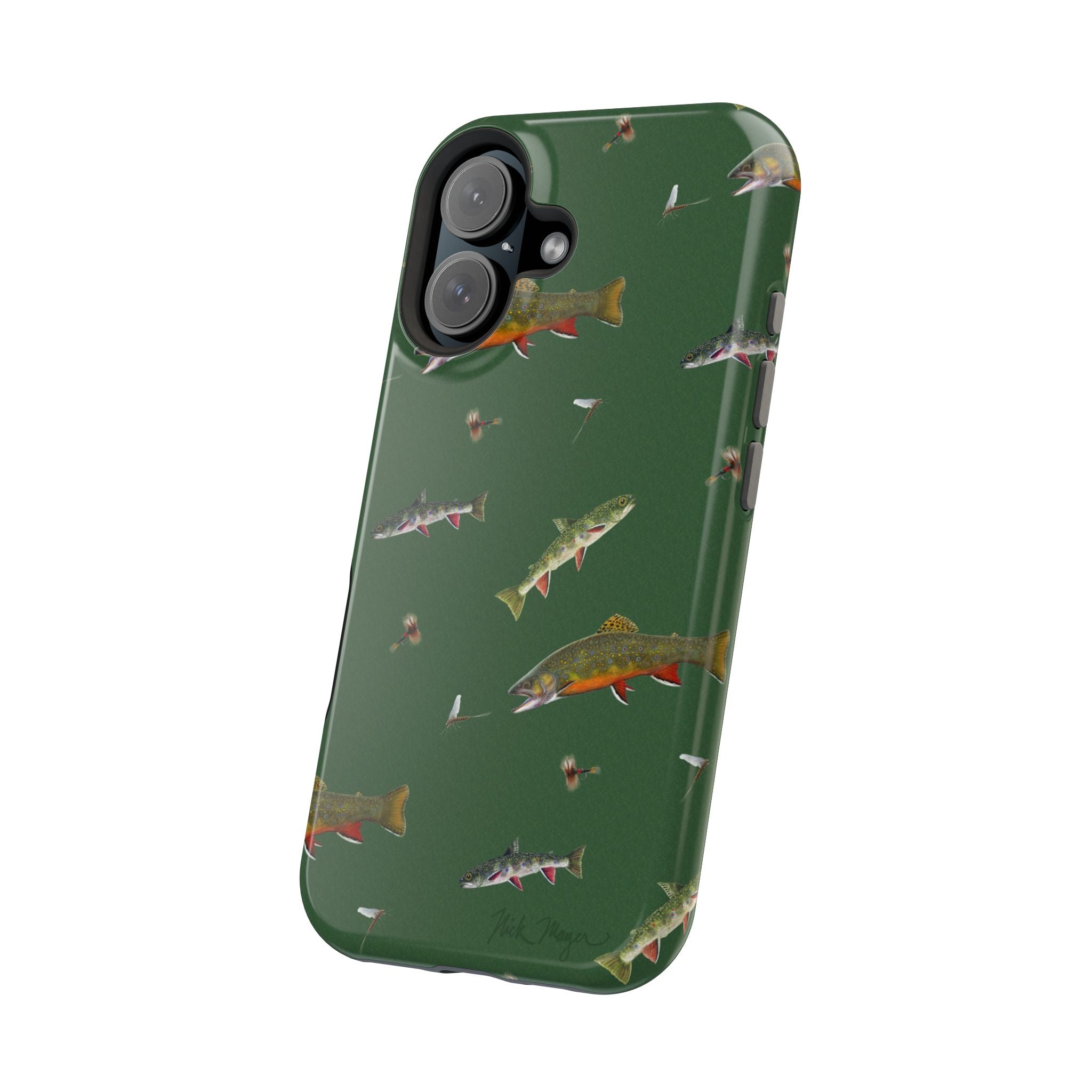 Trout and Flies MagSafe iPhone Case