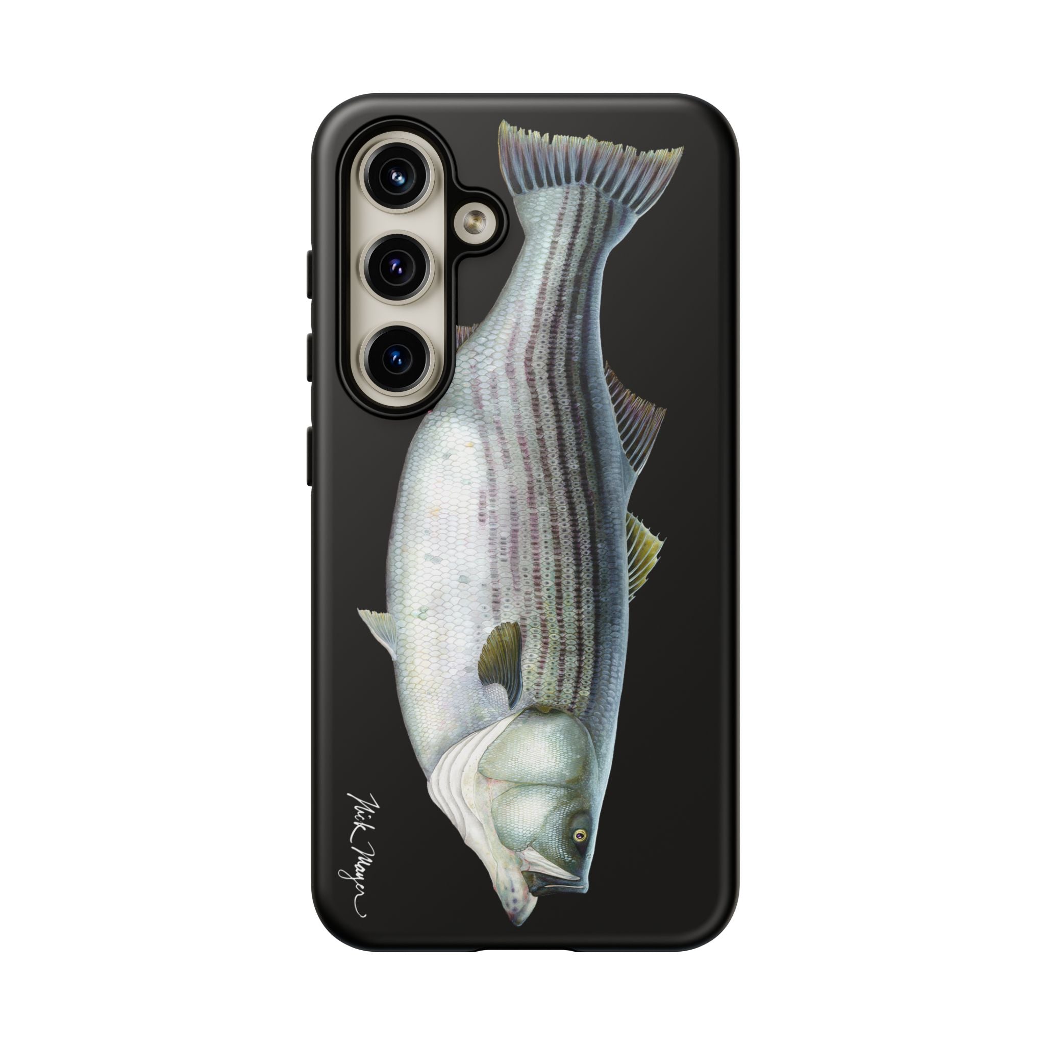 Cow Striper Phone Case (Samsung) - black