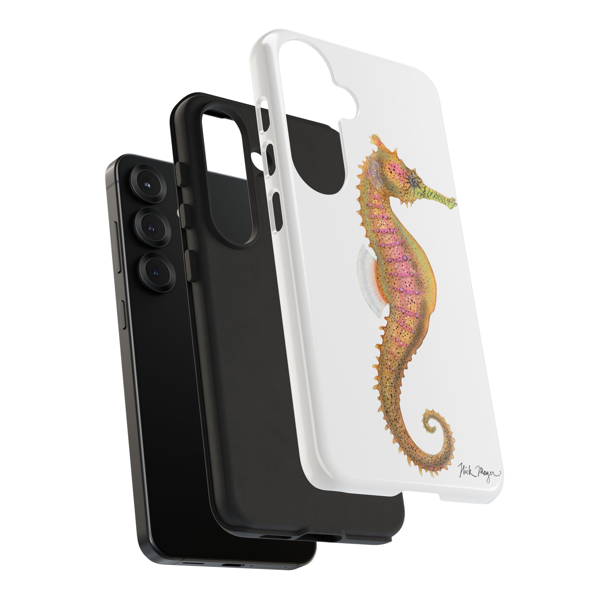 Pink Seahorse Phone Case (Samsung)