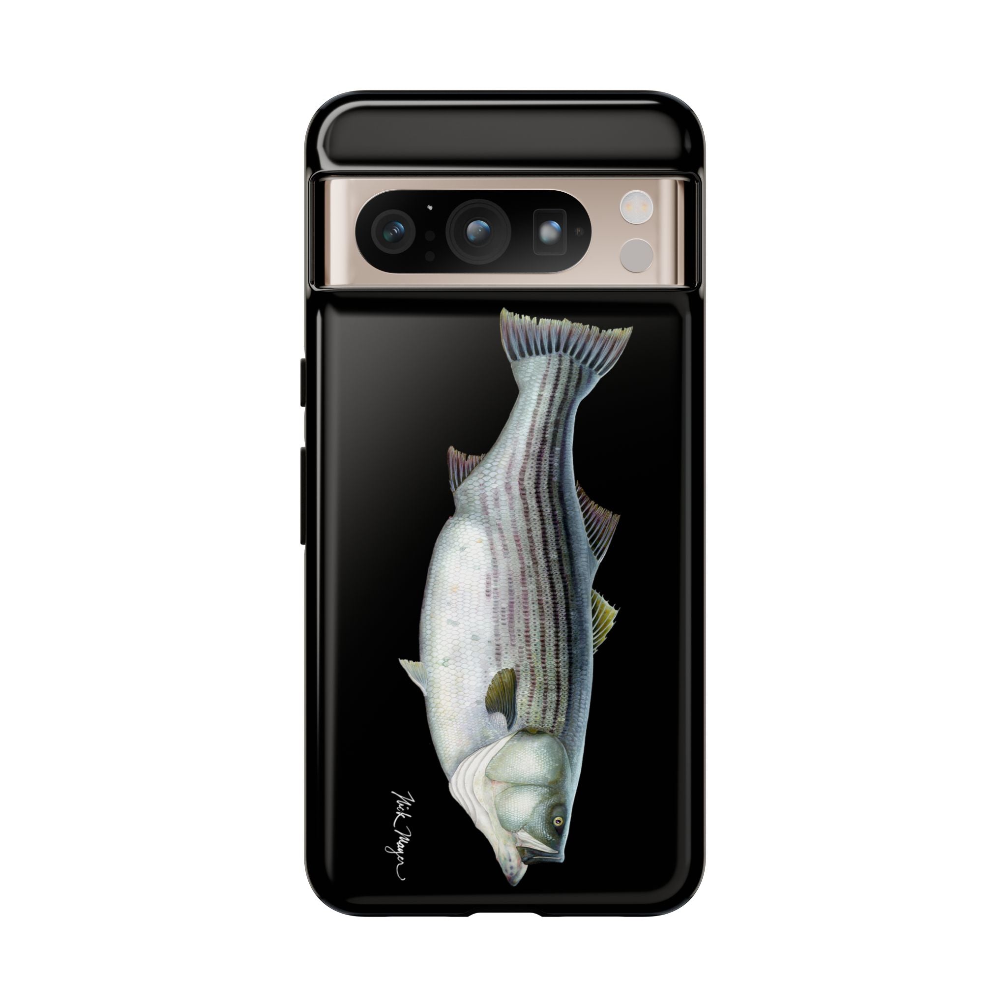 Cow Striper Phone Case (Samsung) - black