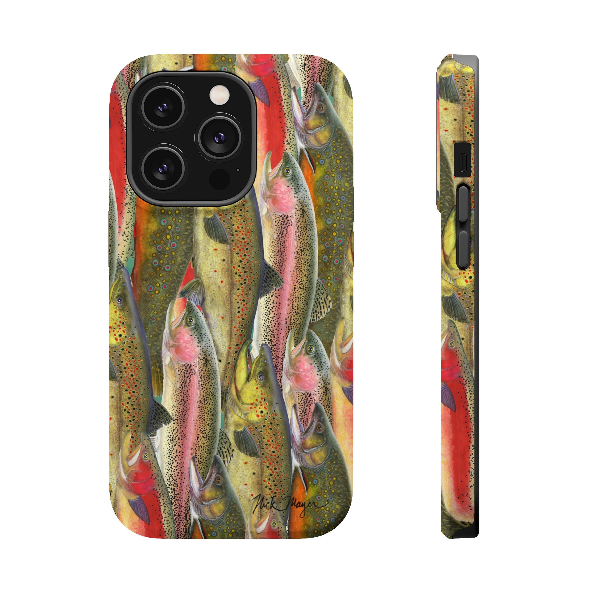 Trout Angler MagSafe iPhone Case