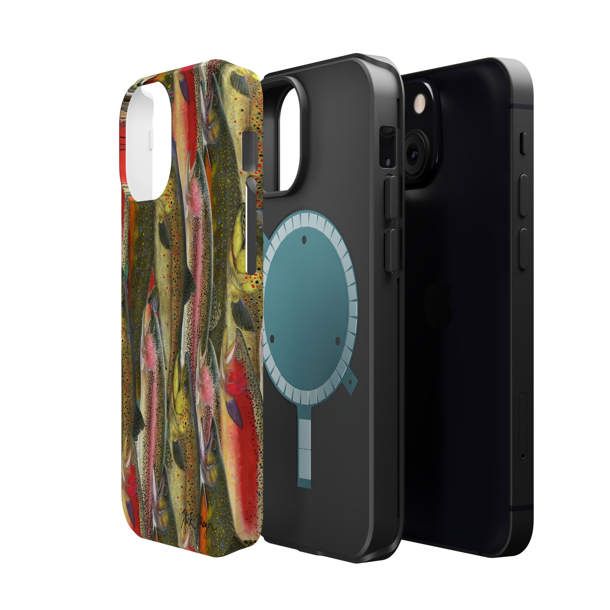 Trout Angler MagSafe iPhone Case