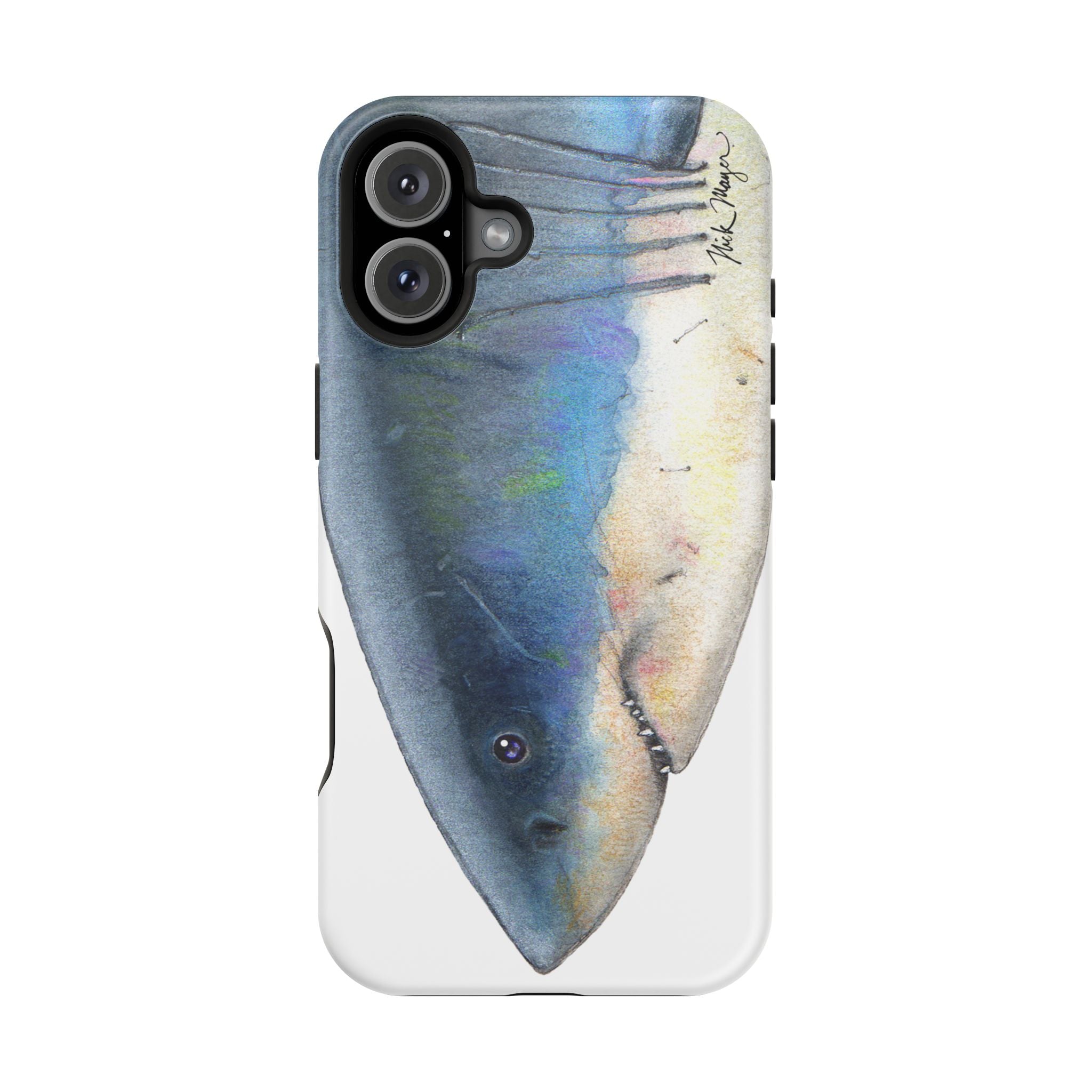 Great White Shark Face MagSafe iPhone Case