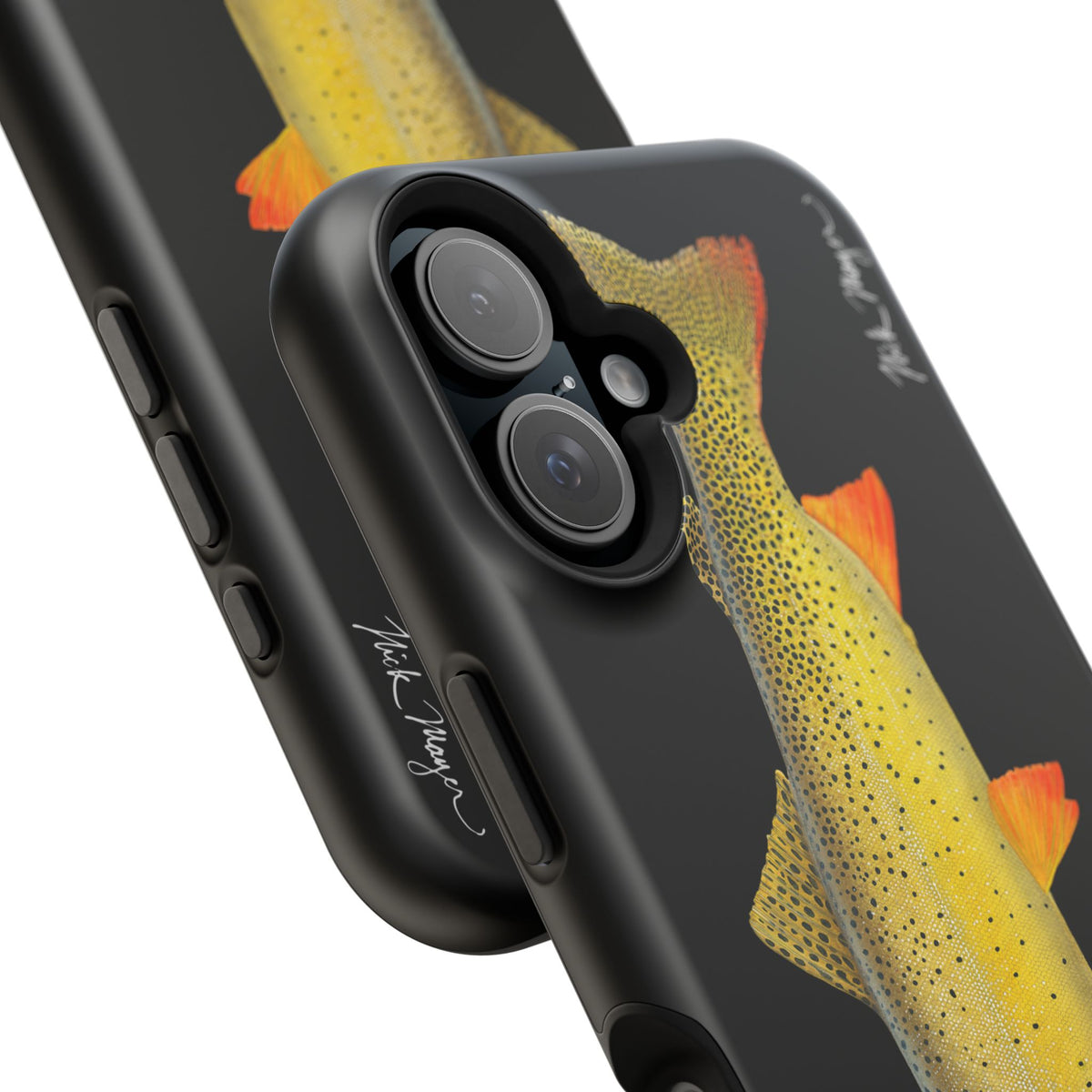 Cutthroat Trout 1 Black MagSafe iPhone Case Printify