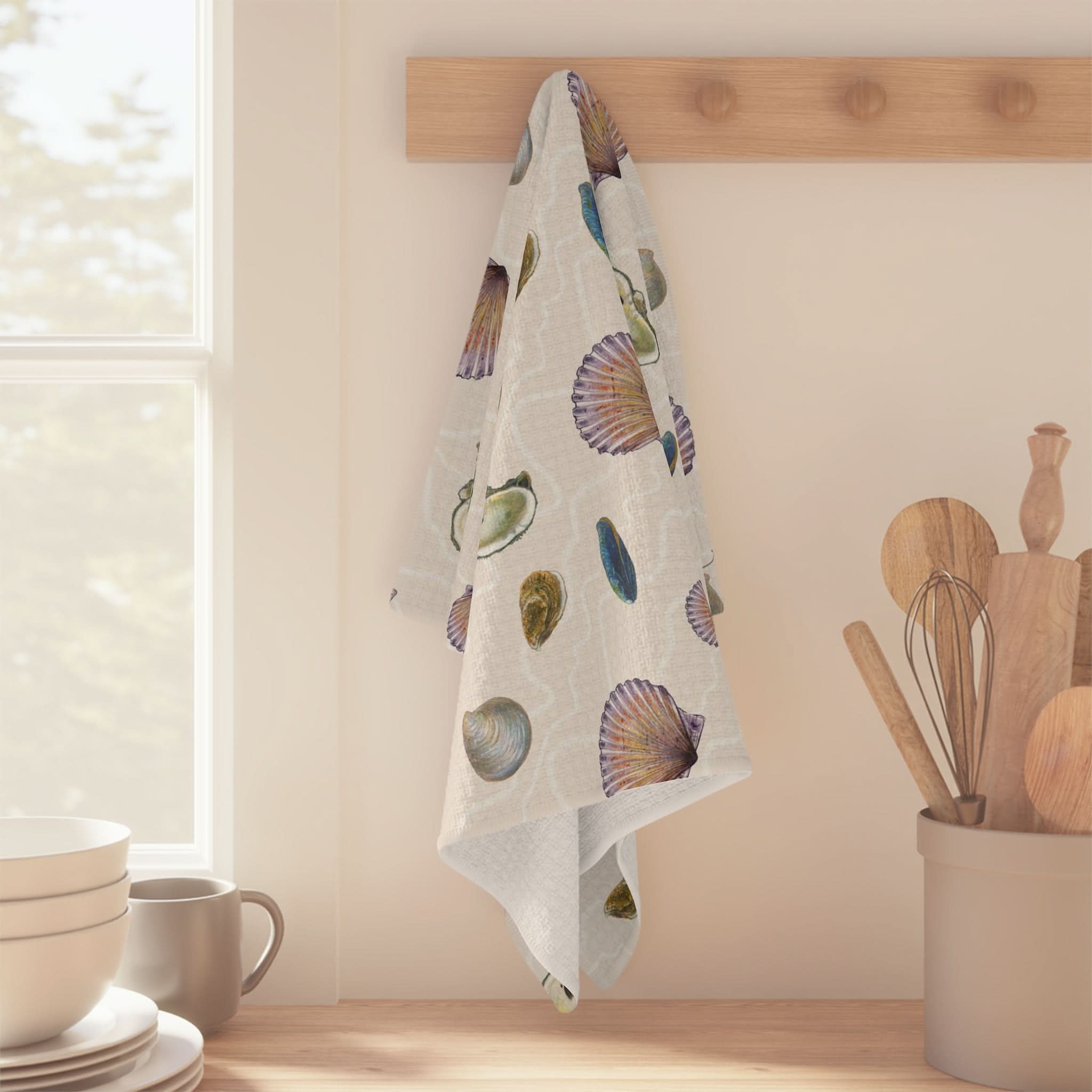 Shells 1 Soft Kitchen Towel