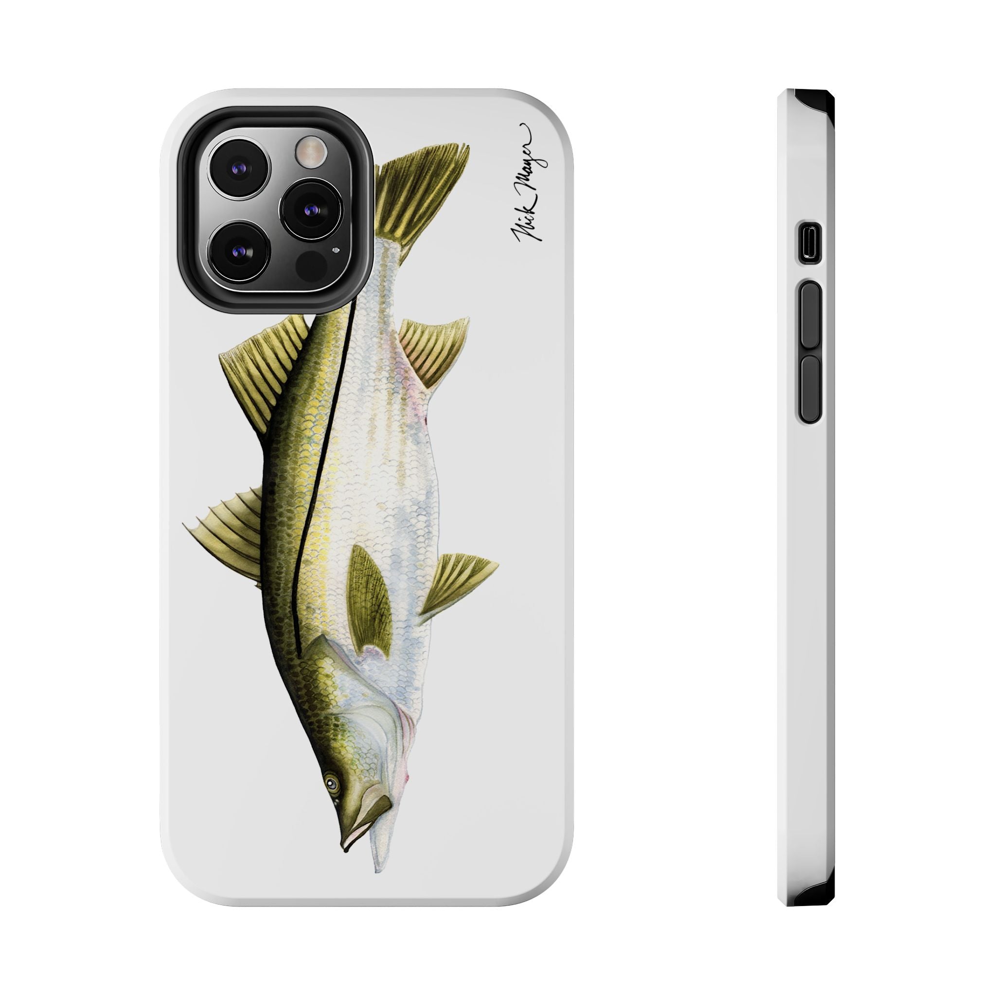 Snook White Phone Case (iPhone)