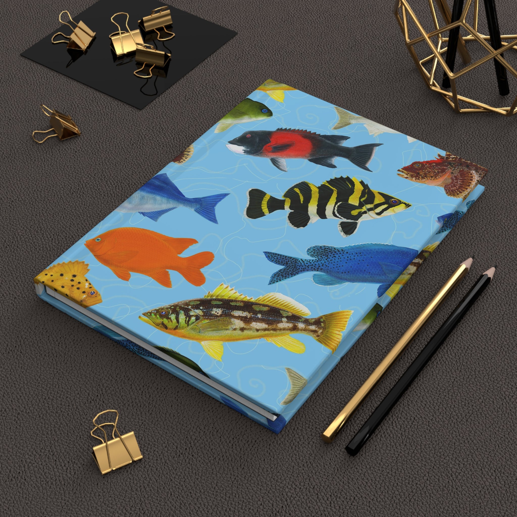 Pacific Fish Hardcover Journal/ Notebook