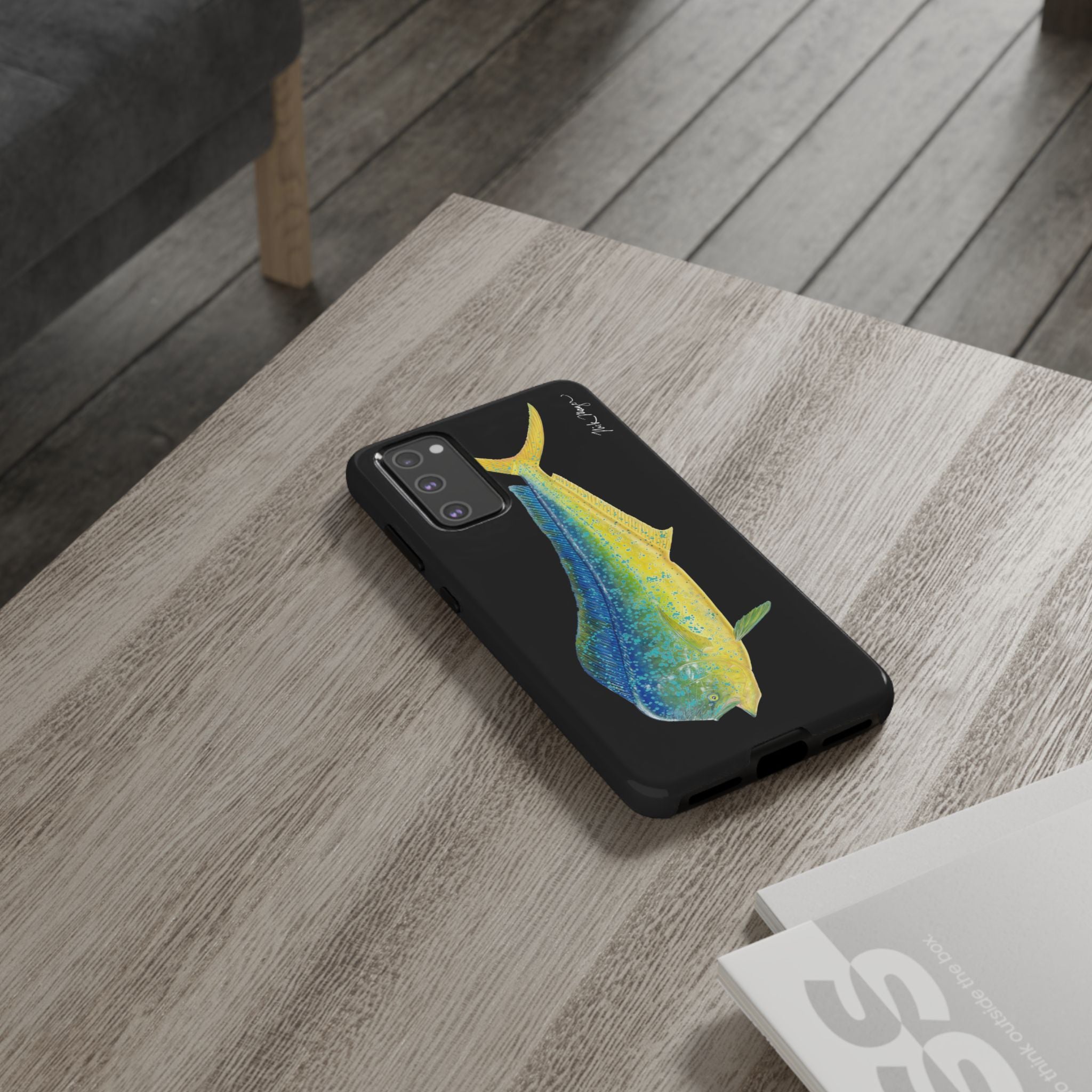 Bull Mahi Black Phone Case (Samsung)