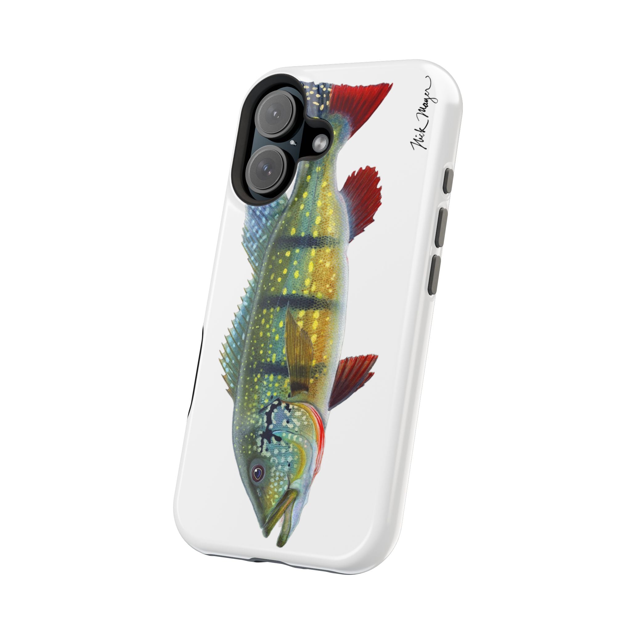 Peacock Bass MagSafe iPhone Case
