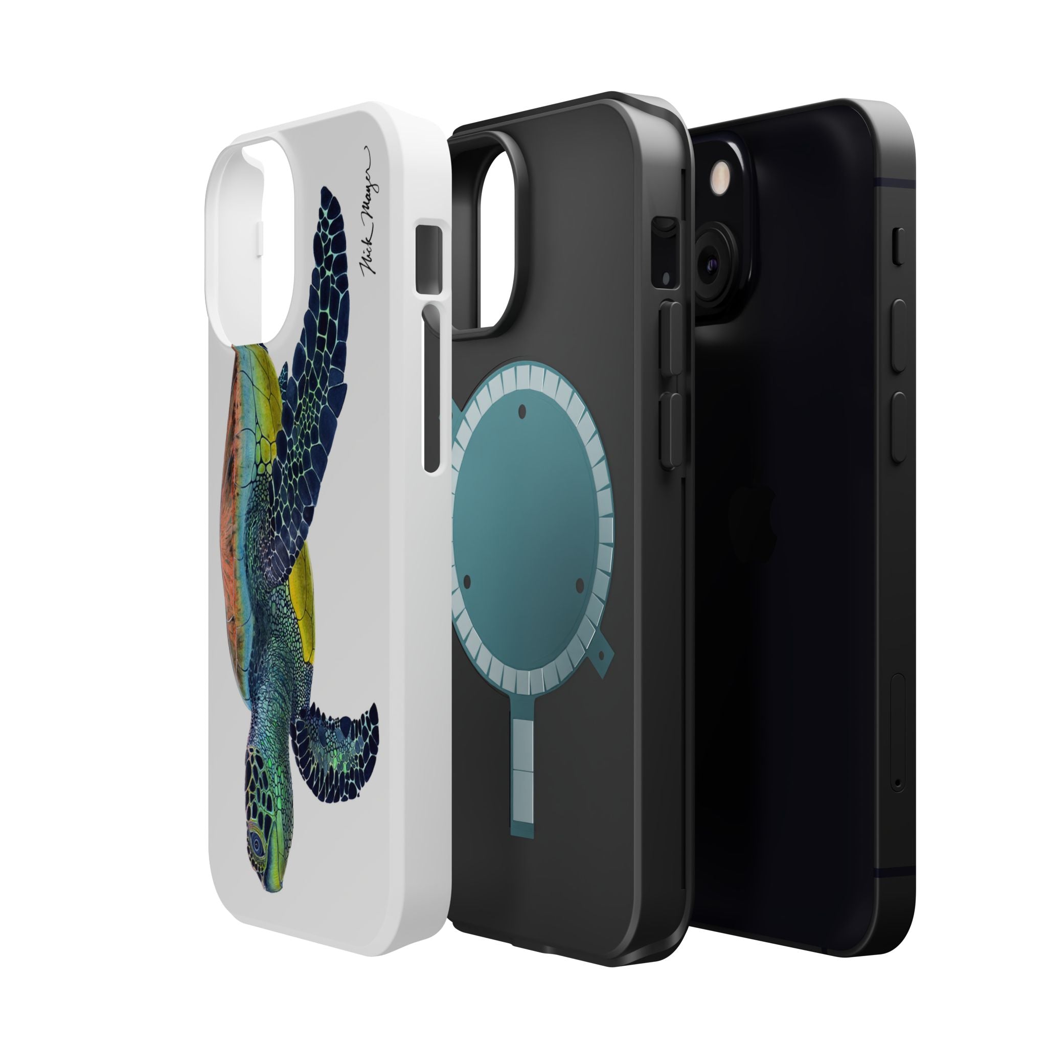 Green Sea Turtle II MagSafe iPhone Case