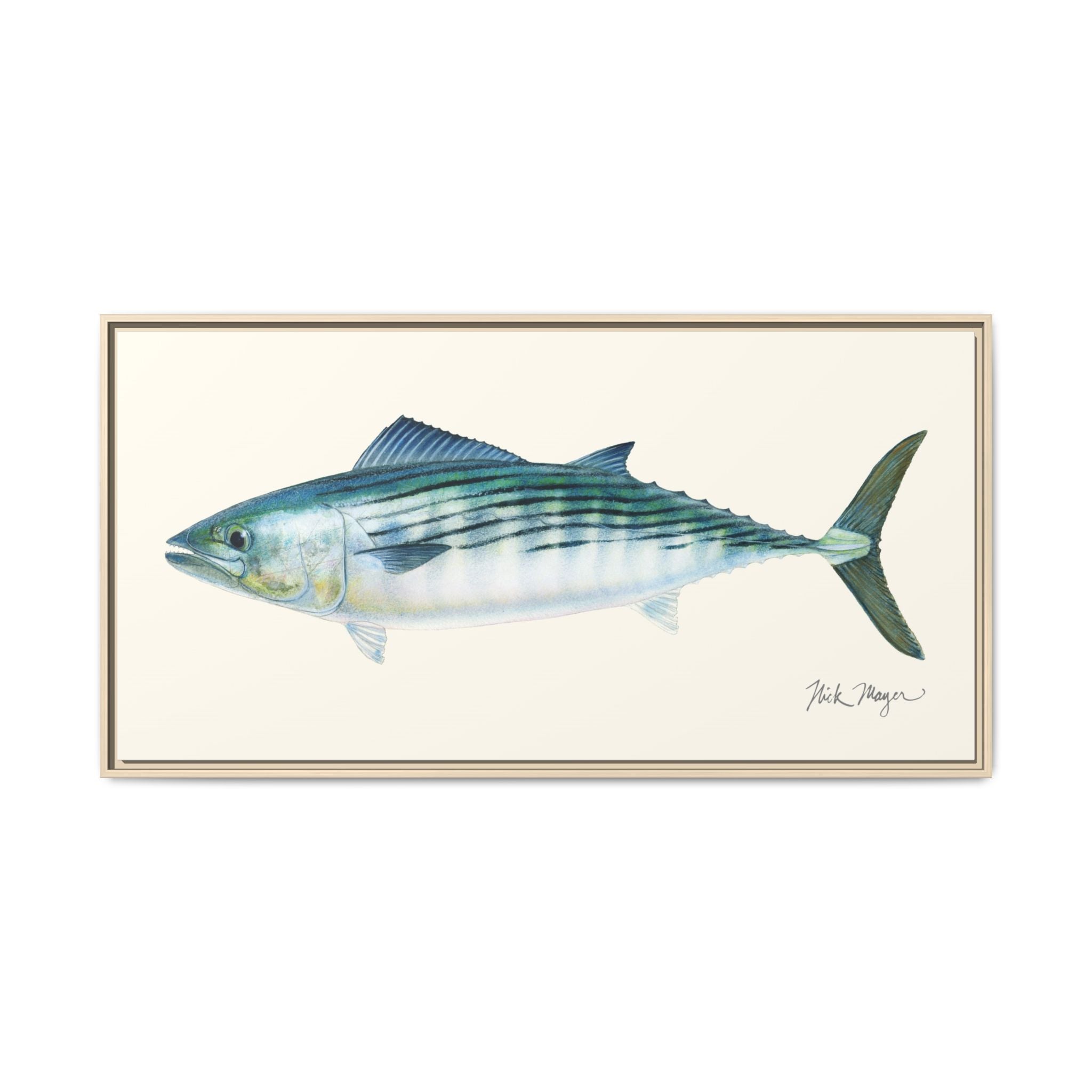 Bonito Framed Canvas Print Printify