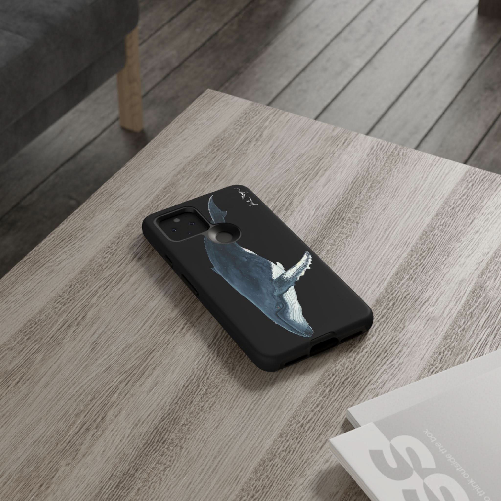 Humpback Black Phone Case (iPhone 16 & Samsung)