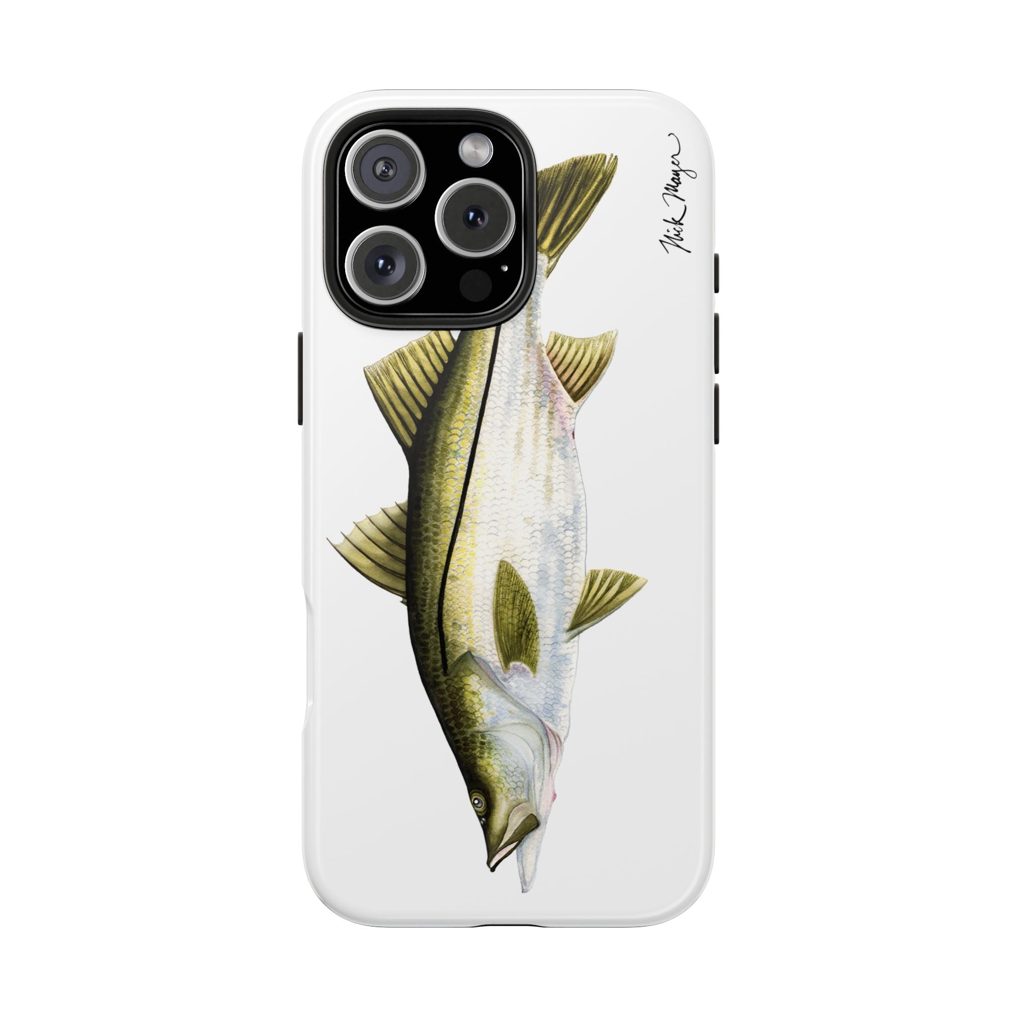 Snook White Phone Case (iPhone)
