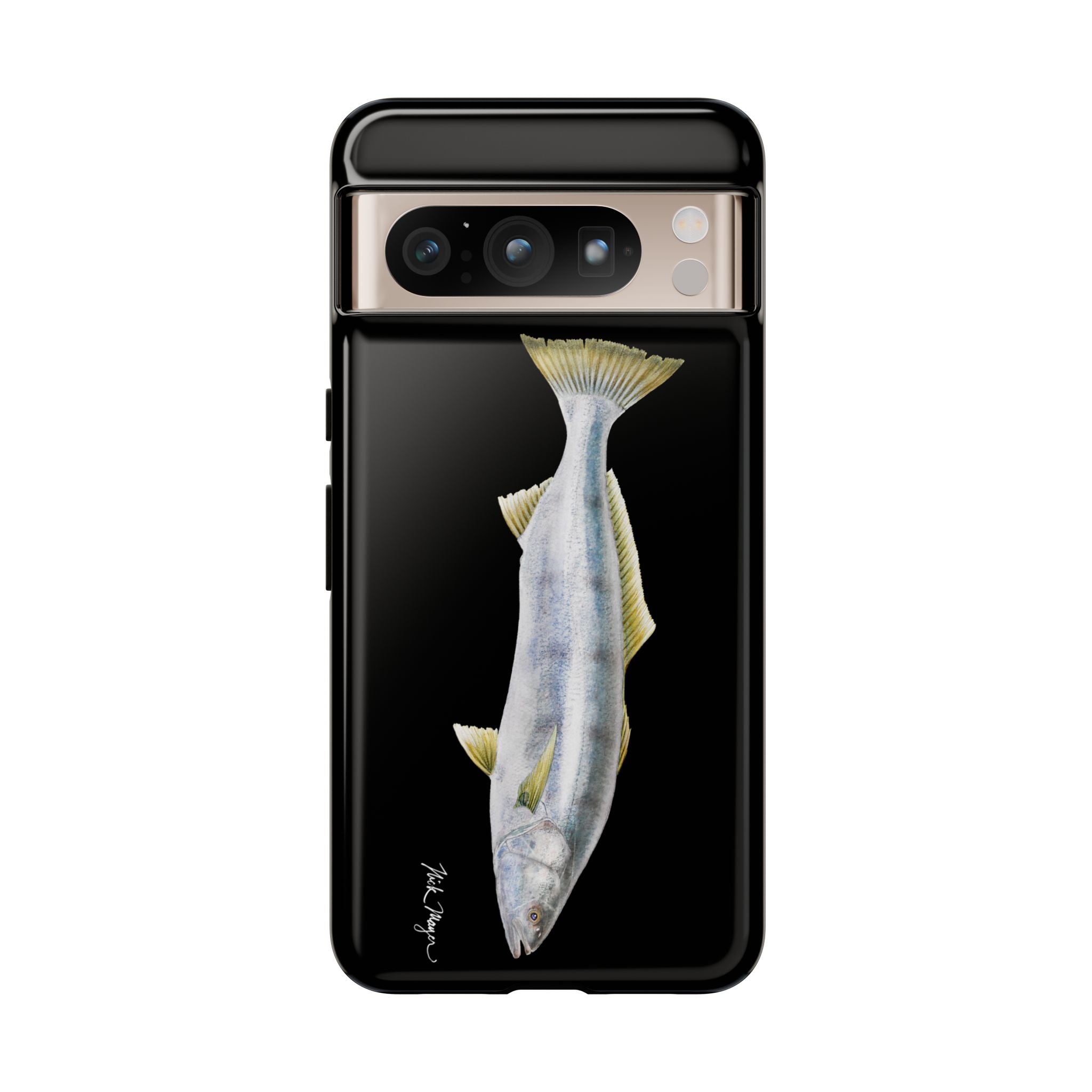White Sea Bass Phone Case (Samsung) - black