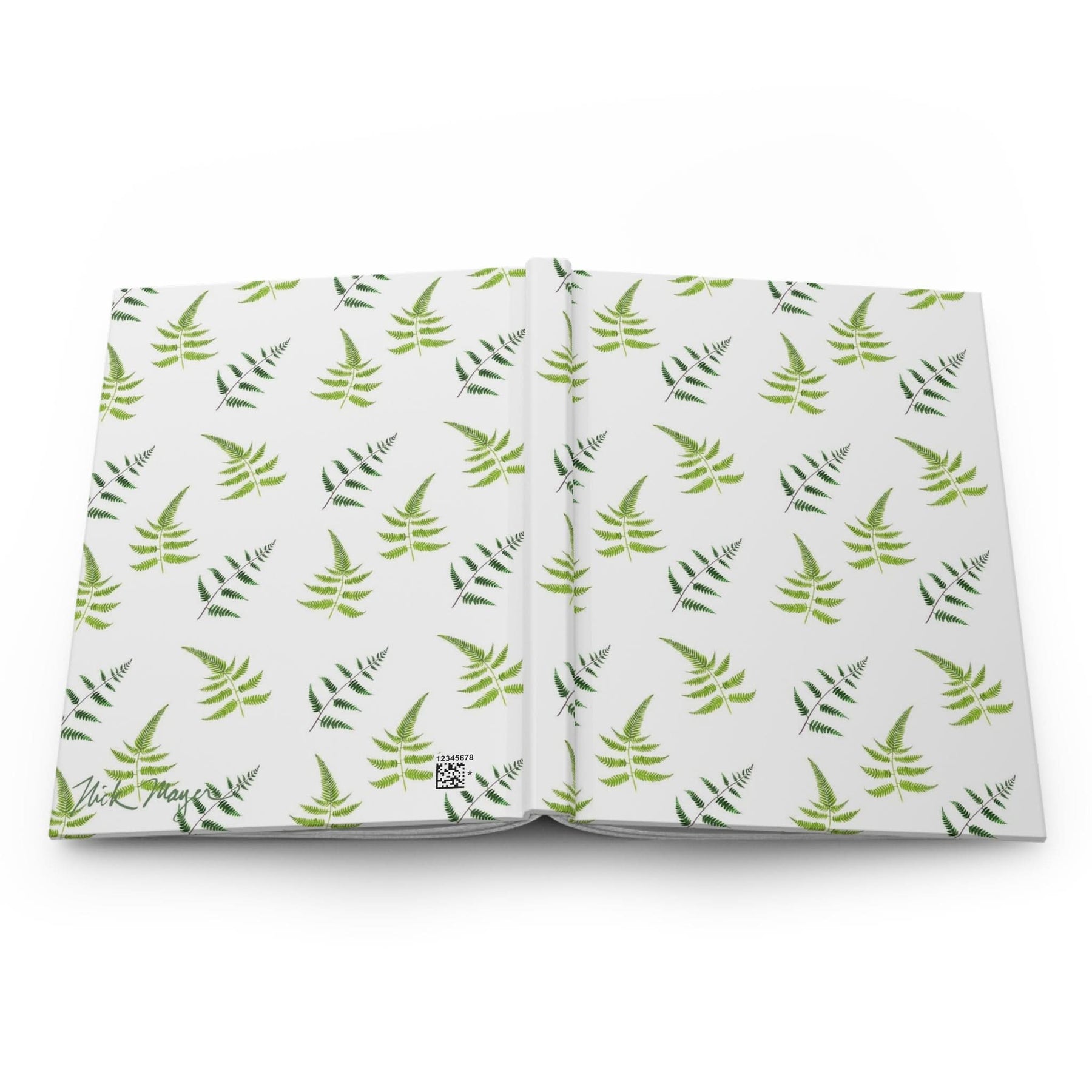 White Ferns Hardcover Journal Sketchbook