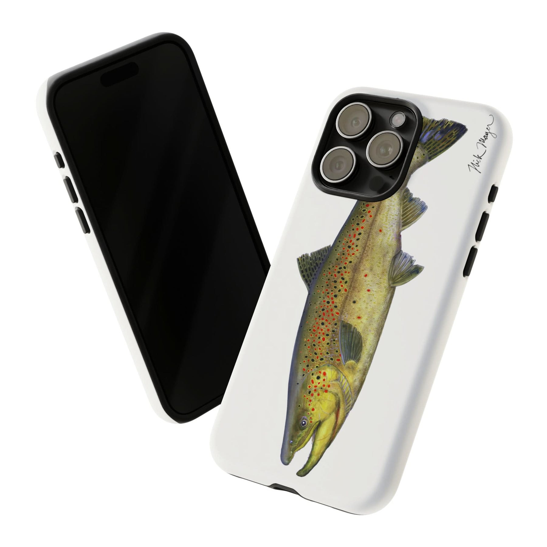 Brown Trout iPhone 15 Case