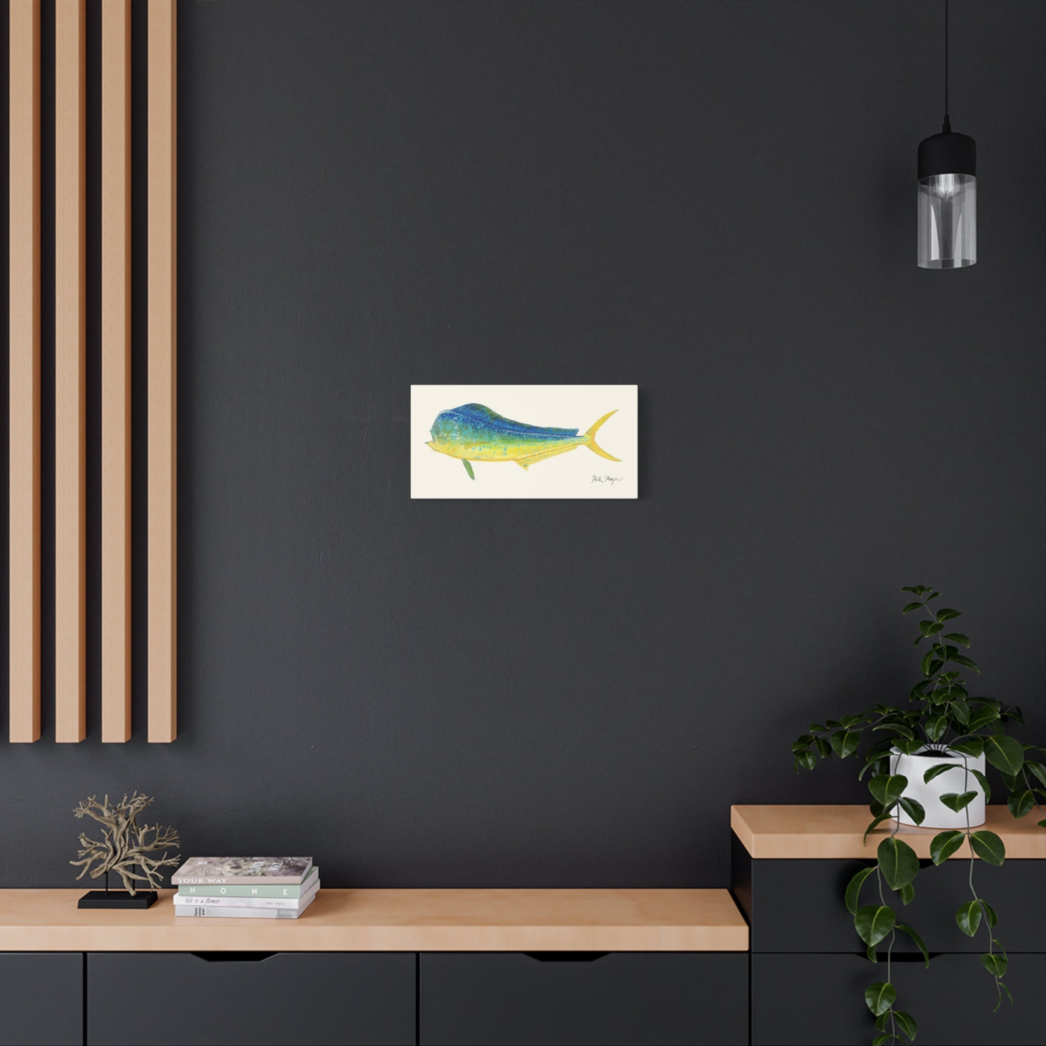 Bull Mahi Mahi/ Dorado Canvas Print